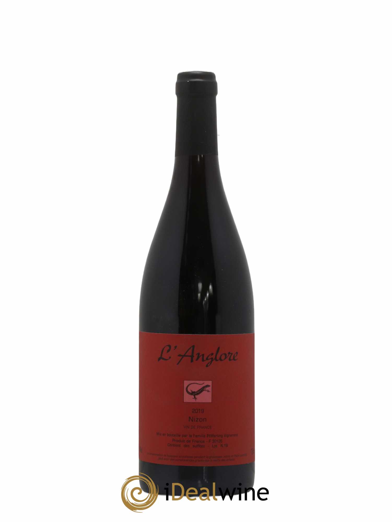 Vin de France Nizon L'Anglore 2019 - Lot of 1 bottle - 0