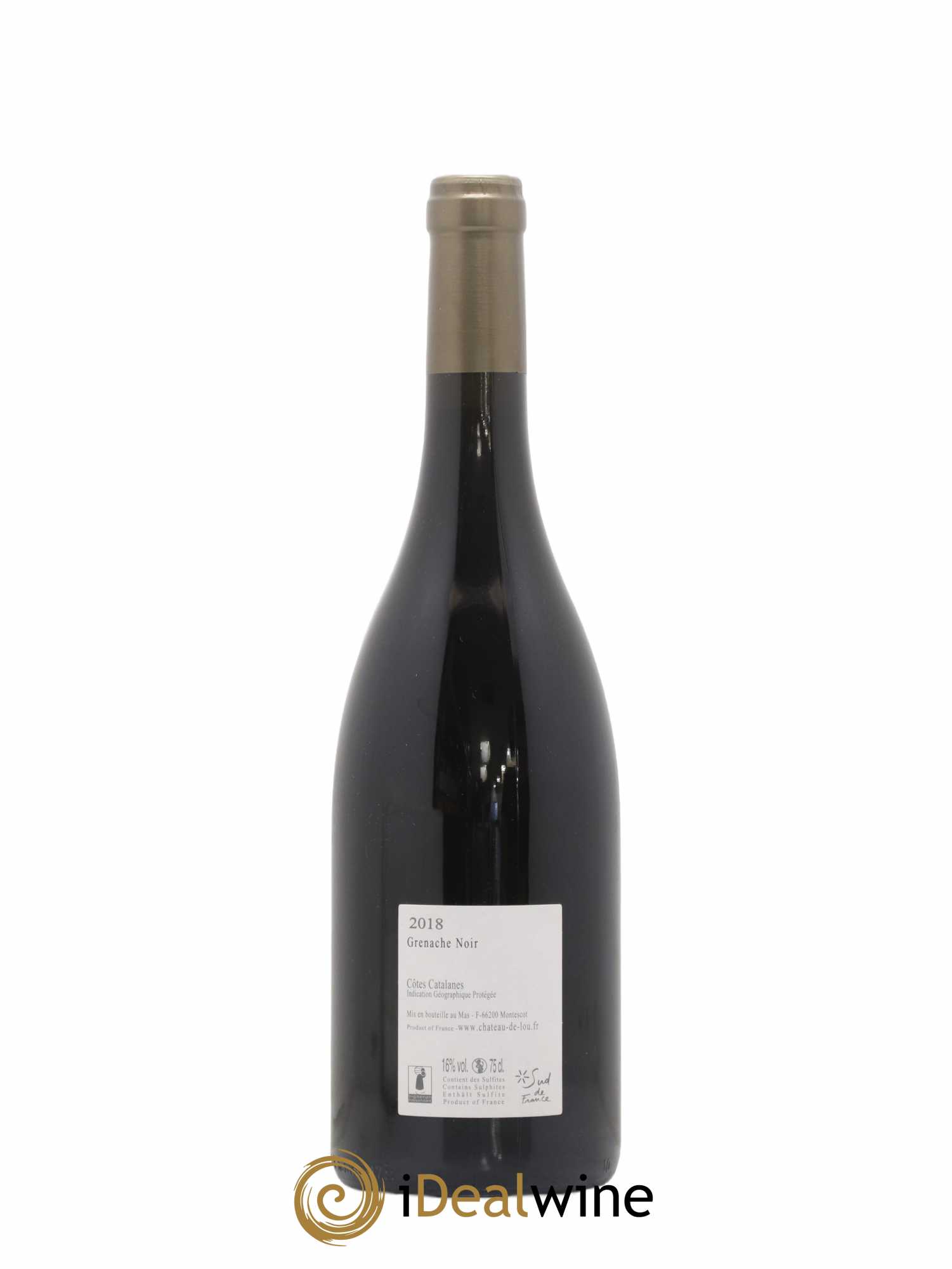 IGP Côtes Catalanes (VDP des Côtes Catalanes) Grenache Rhapsody Château de lou 2018 - Lot de 1 bouteille - 1