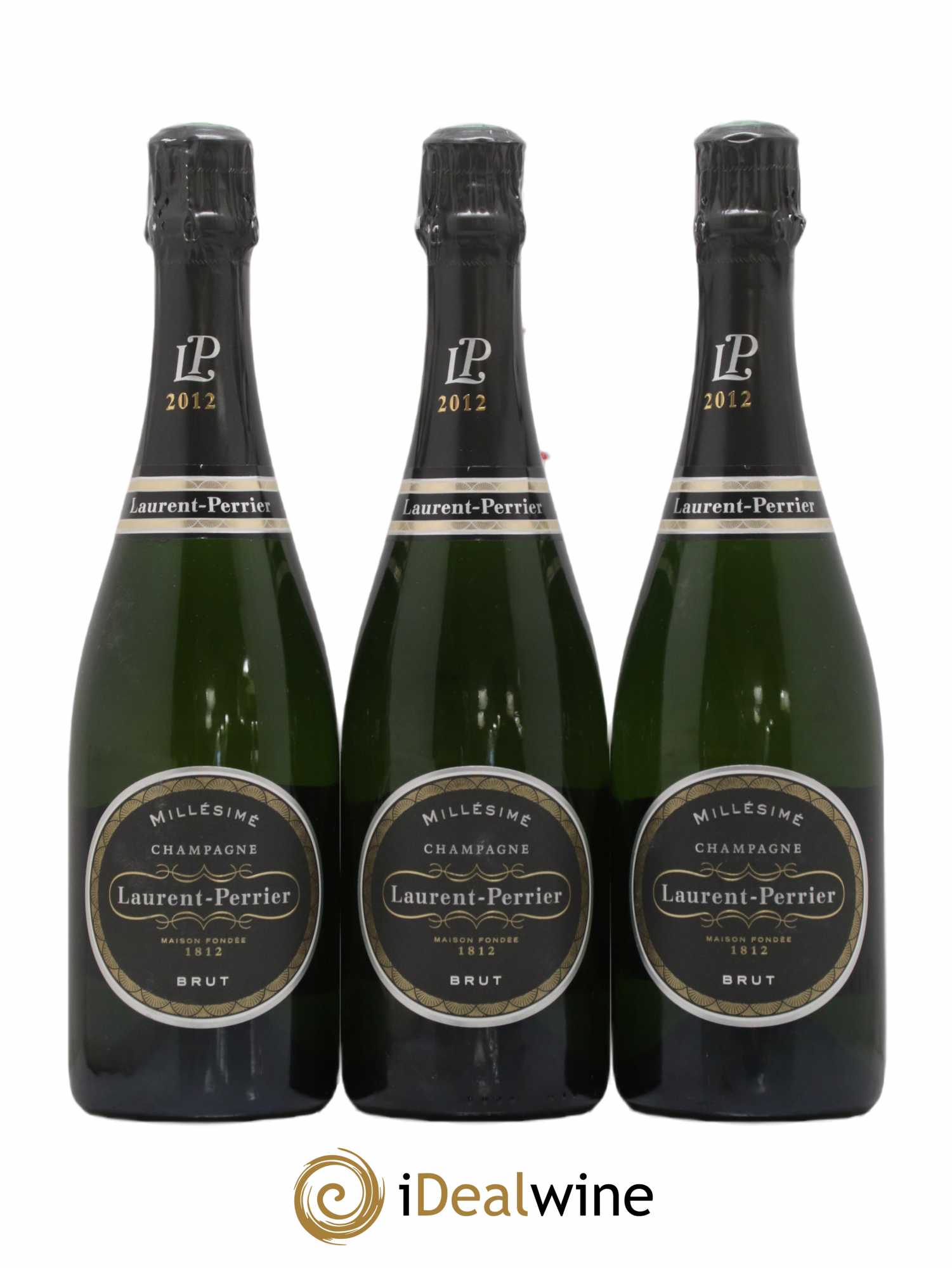 Brut Laurent Perrier 2012 - Lot de 3 bouteilles - 0