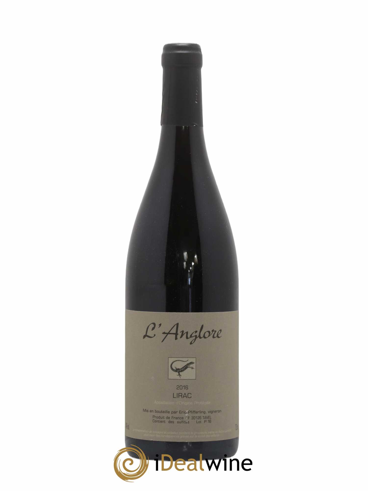 Lirac L'Anglore 2016 - Lot de 1 bouteille - 0