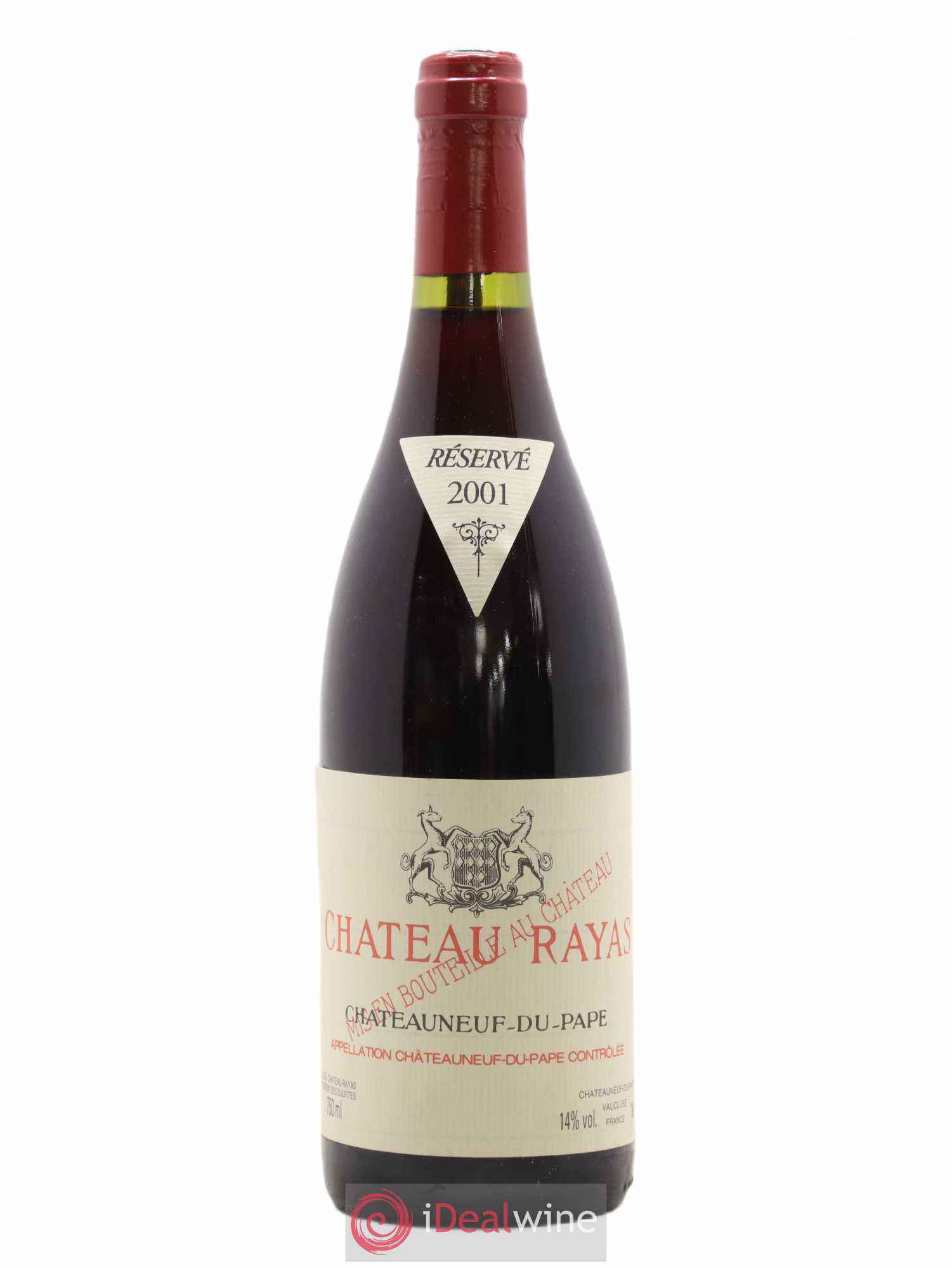 Châteauneuf-du-Pape Château Rayas Emmanuel Reynaud 2001 - Lot de 1 bouteille - 0