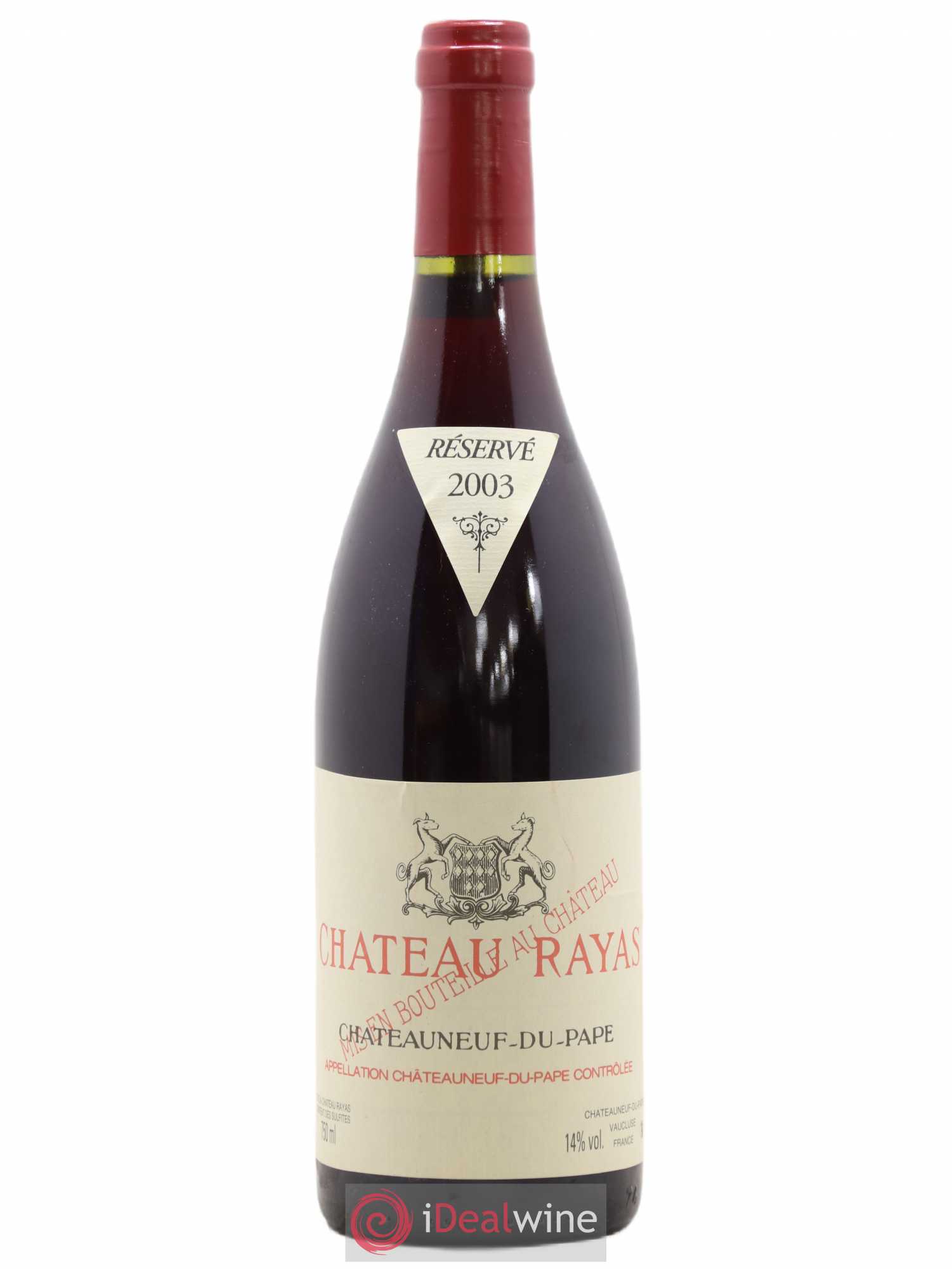 Châteauneuf-du-Pape Château Rayas Emmanuel Reynaud 2003 - Lot de 1 bouteille - 0