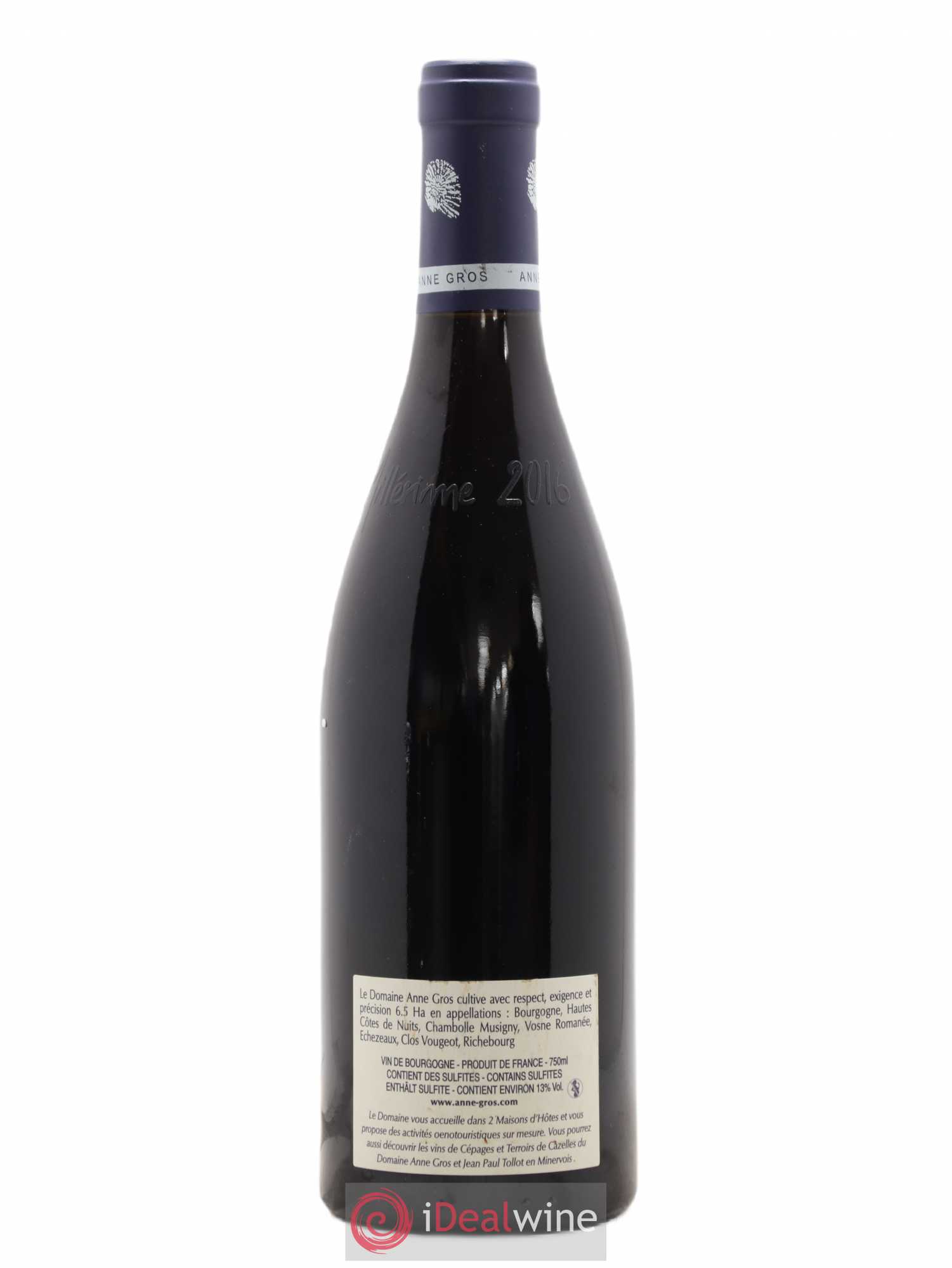 Echezeaux Grand Cru Les Loachausses Anne Gros 2016 - Lot de 1 bouteille - 1