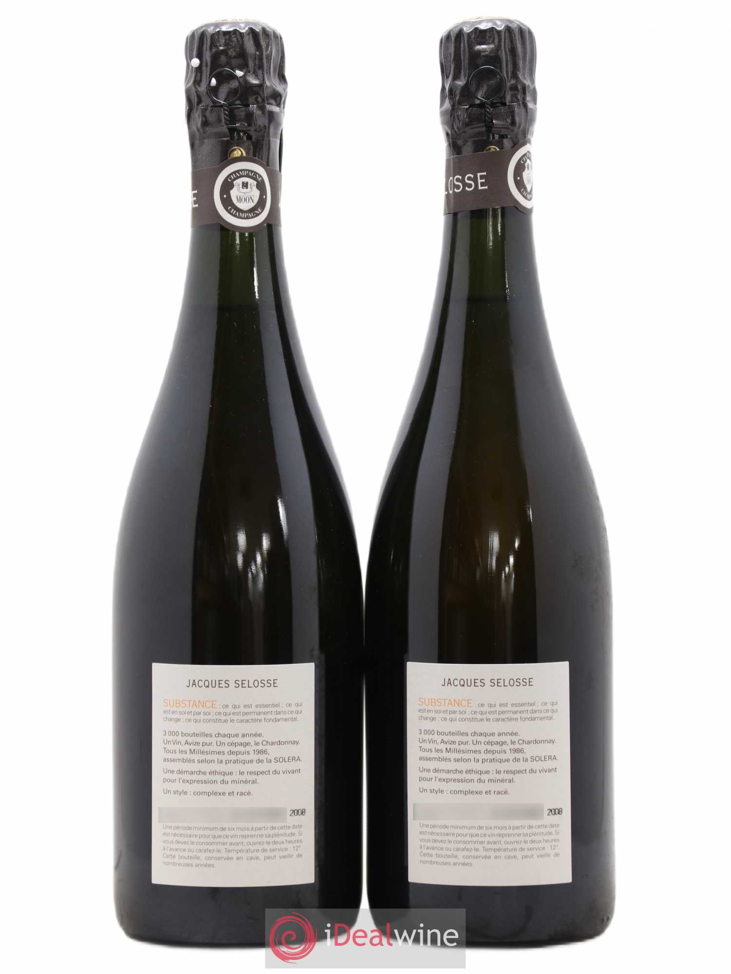 Substance Jacques Selosse - Lot de 2 bouteilles - 1