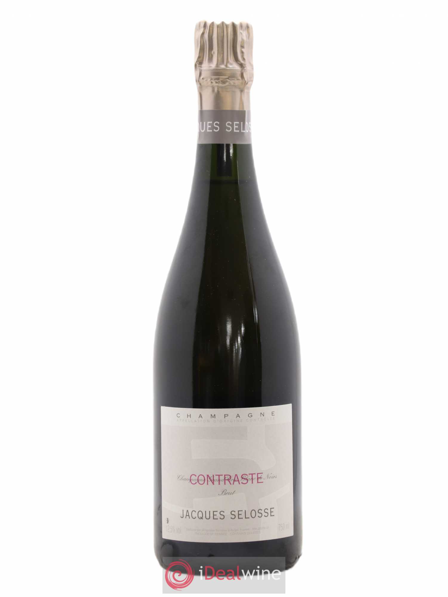 Contraste Blanc de Noirs Grand Cru Brut Jacques Selosse - Lot de 1 bouteille - 0