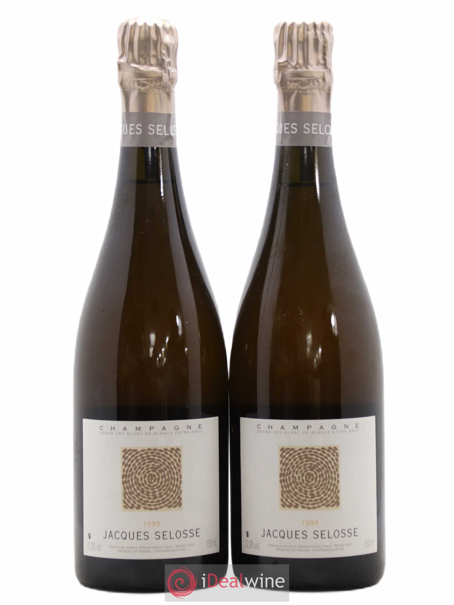 Blanc de Blancs Grand Cru Extra-Brut Jacques Selosse 1999 - Lot de 2 bouteilles - 0