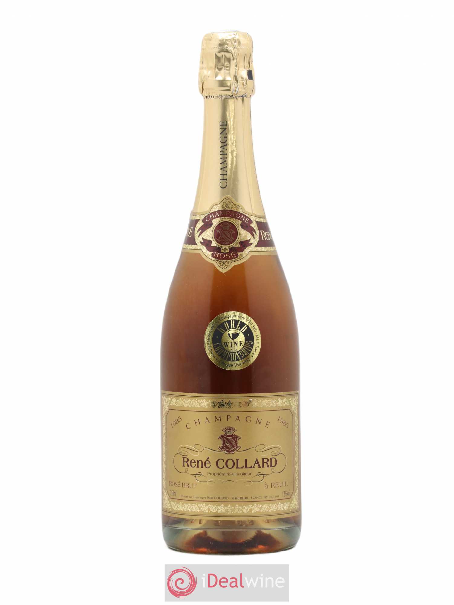 Champagne - René Collard 1985 - Lot de 1 bouteille - 0