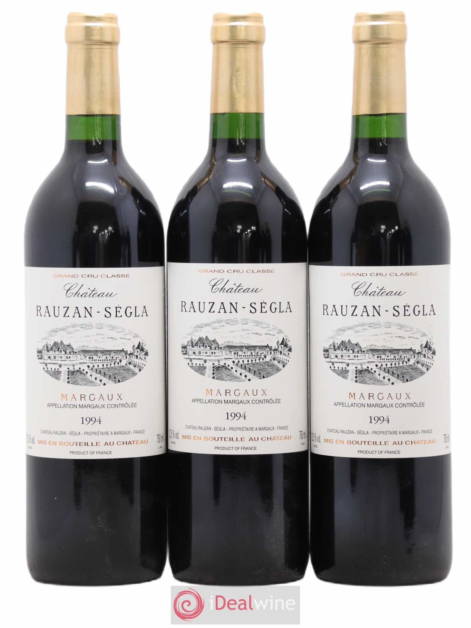 Château Rauzan Ségla Grand Cru Classé 1994 - Lot de 6 bouteilles - 1