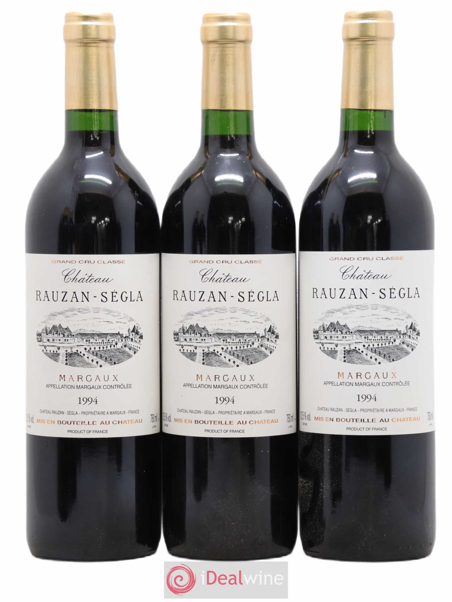 Château Rauzan Ségla Grand Cru Classé 1994 - Lot de 6 bouteilles - 2