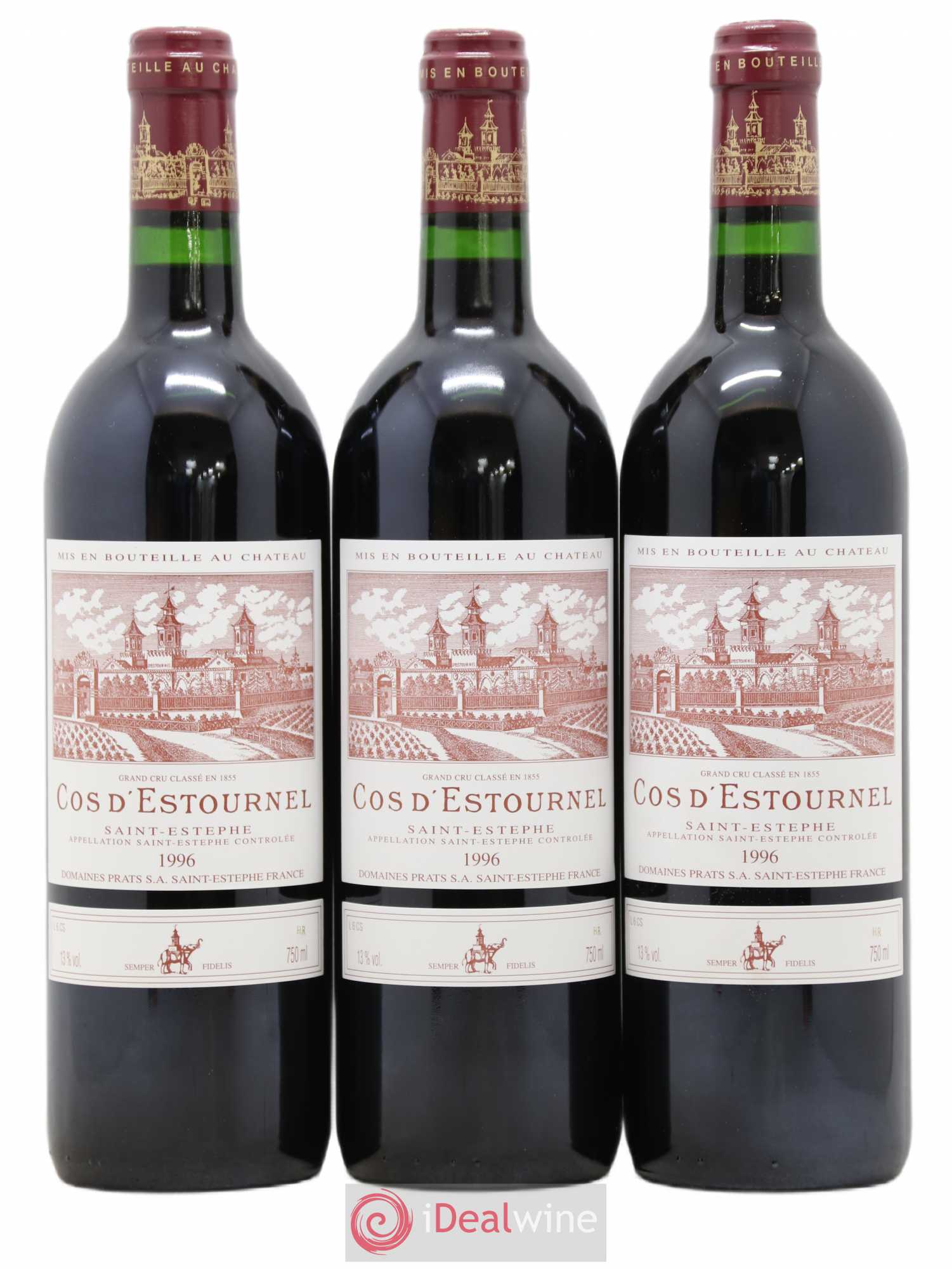 Cos d'Estournel 2ème Grand Cru Classé 1996 - Lot de 12 bouteilles - 2
