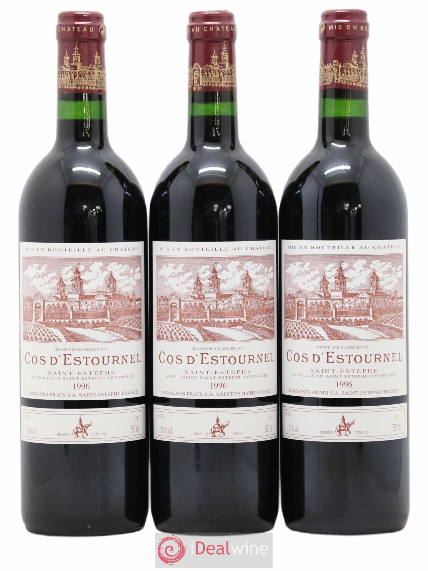 Cos d'Estournel 2ème Grand Cru Classé 1996 - Lot de 12 bouteilles - 3