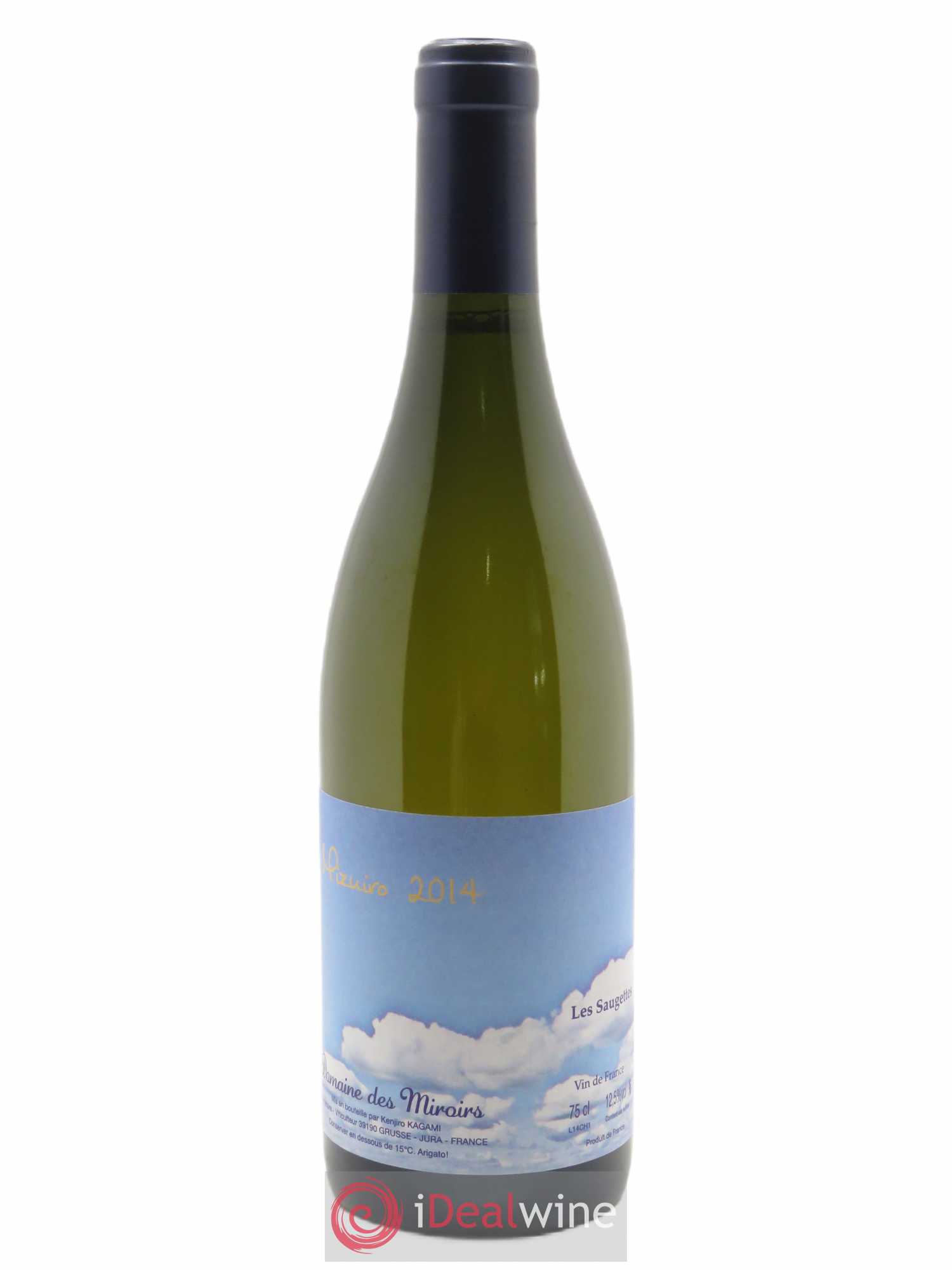 Vin de France Mizuiro Les Saugettes Kenjiro Kagami - Domaine des Miroirs 2014 - Lot de 1 bouteille - 0