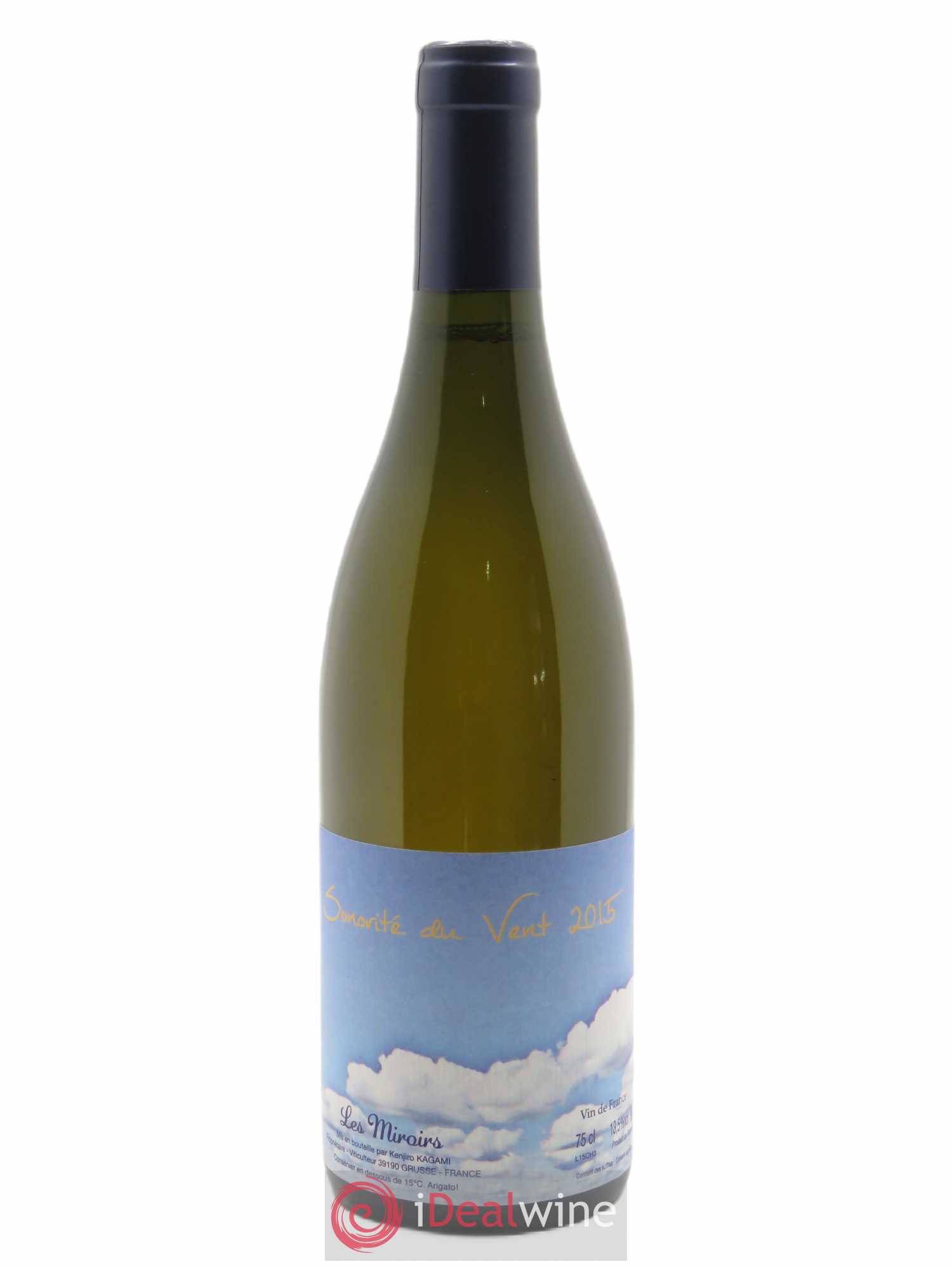 Vin de France Sonorité du vent Les saugettes Kenjiro Kagami - Domaine des Miroirs 2015 - Lot de 1 bouteille - 0