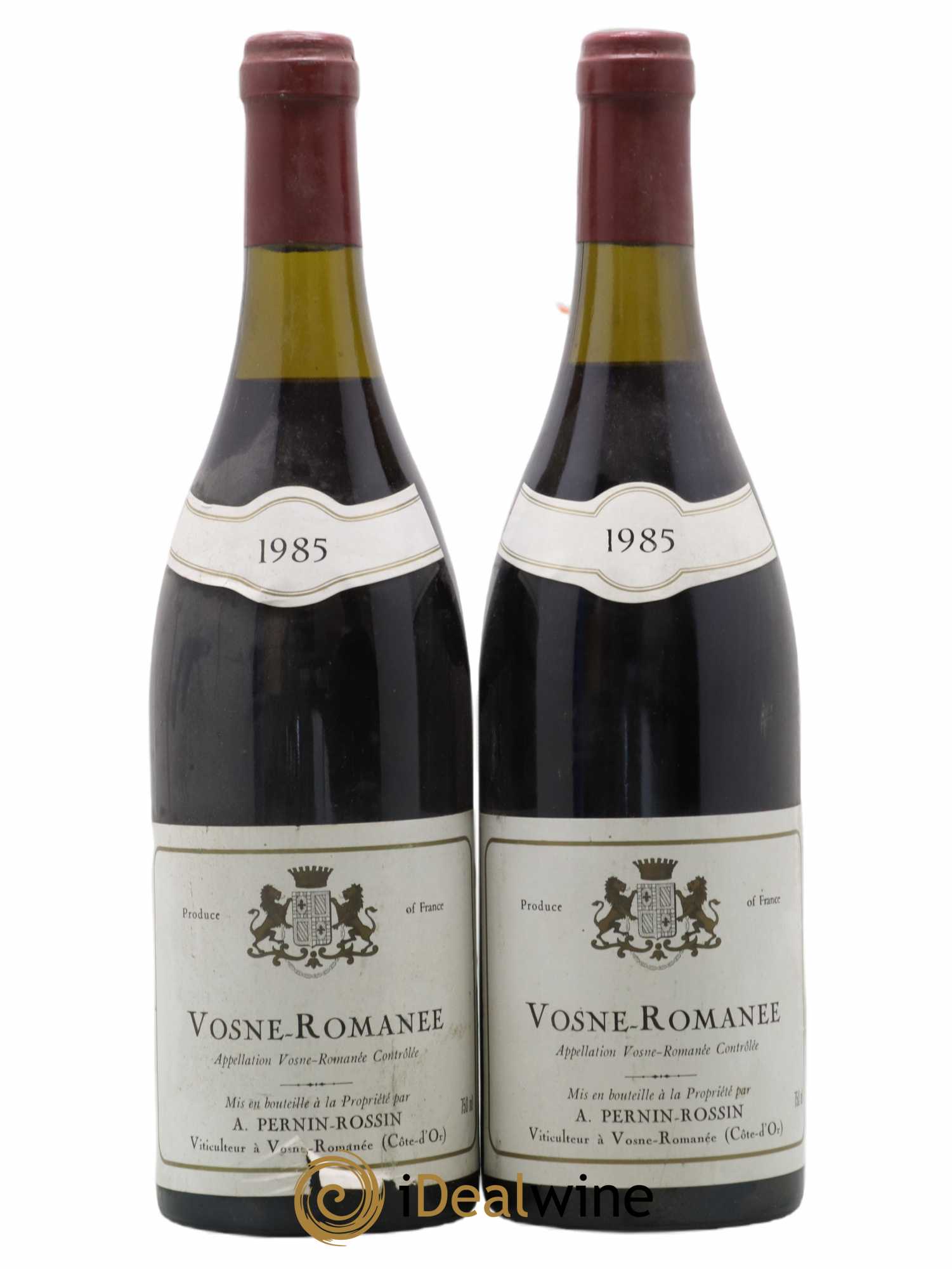Vosne-Romanée Pernin Rossin 1985 - Posten von 2 Flaschen - 0