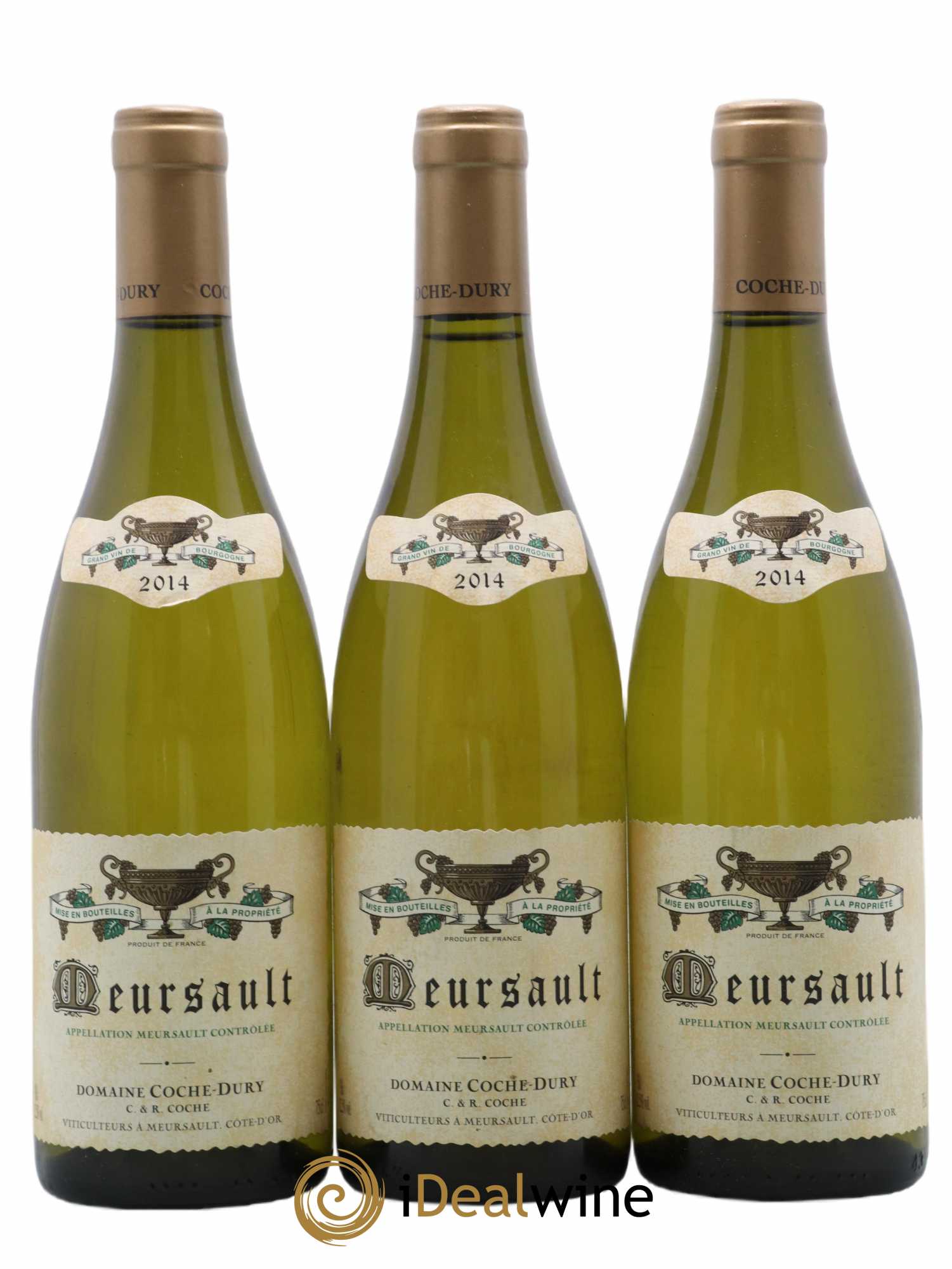 Meursault Coche Dury (Domaine) 2014 - Lot de 3 bouteilles - 0