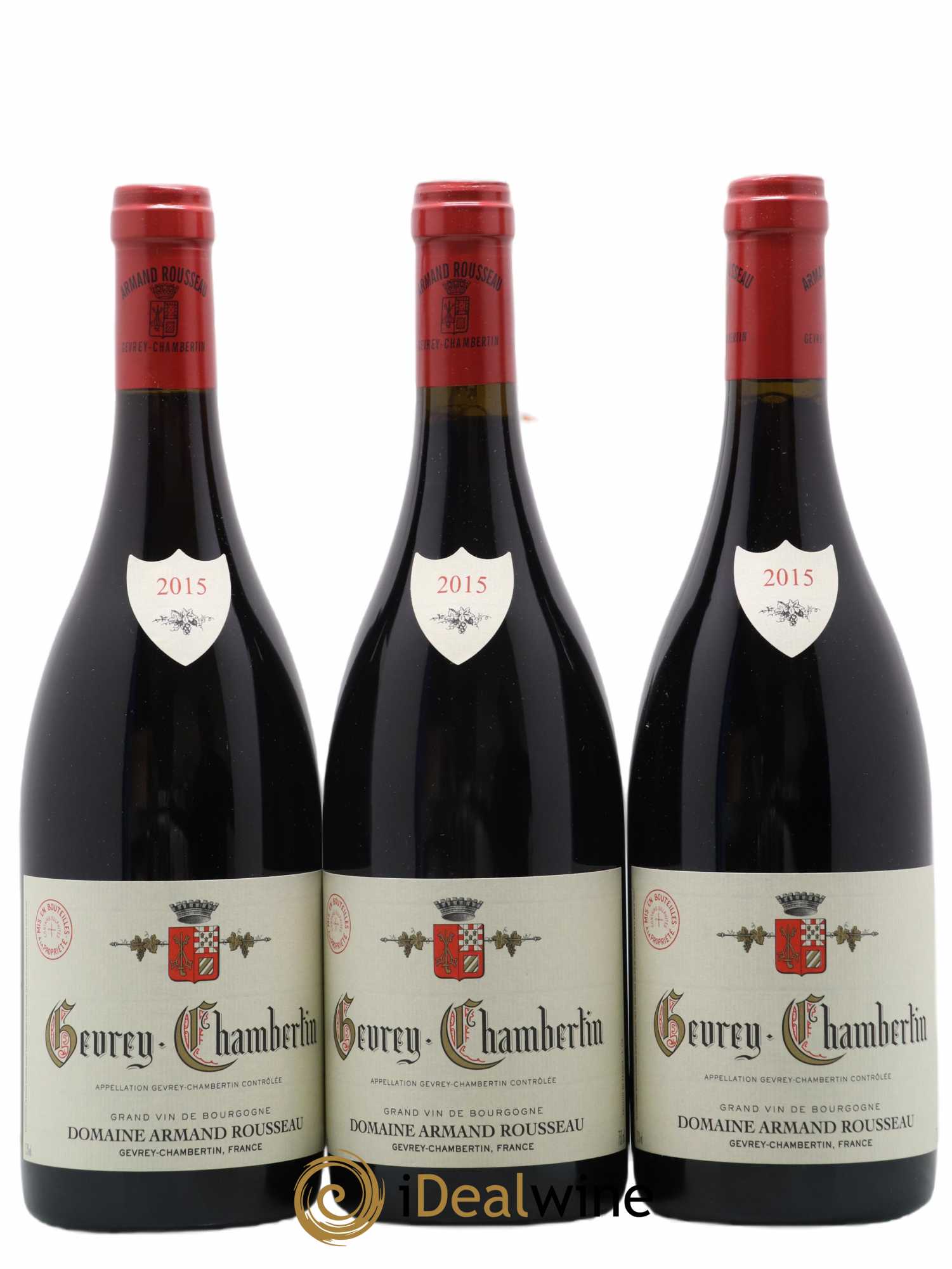Gevrey-Chambertin Armand Rousseau (Domaine) 2015 - Lot of 3 bottles - 0