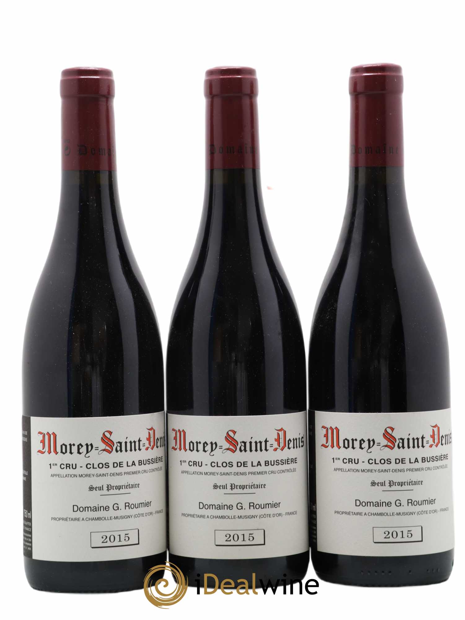 Morey Saint-Denis 1er Cru Clos de la Bussière Georges Roumier (Domaine) 2015 - Lot of 3 bottles - 0