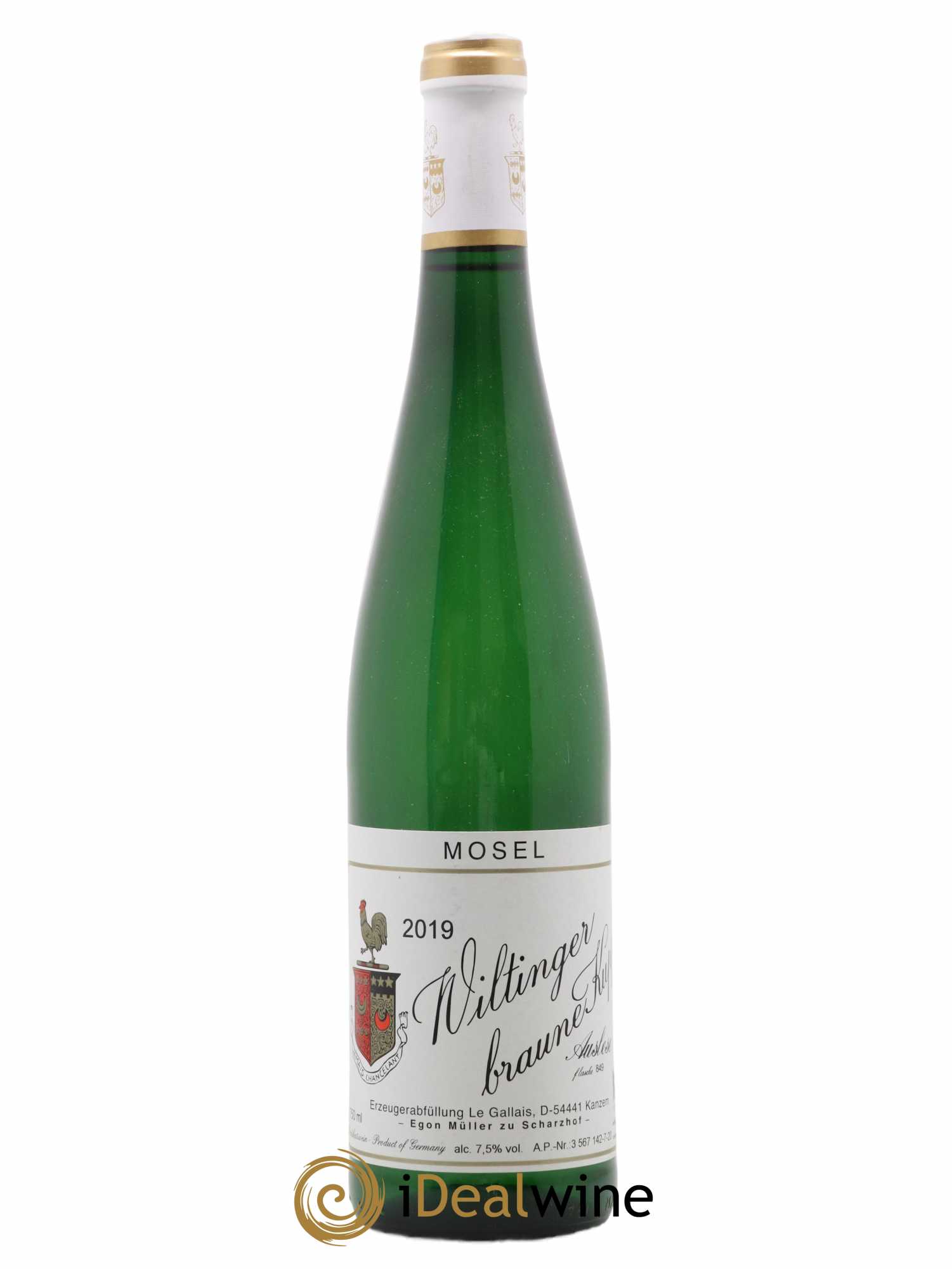 Allemagne Mosel-Saar Wiltinger Braune Kupp Auslese Egon Muller 2019 - Posten von 1 Flasche - 0