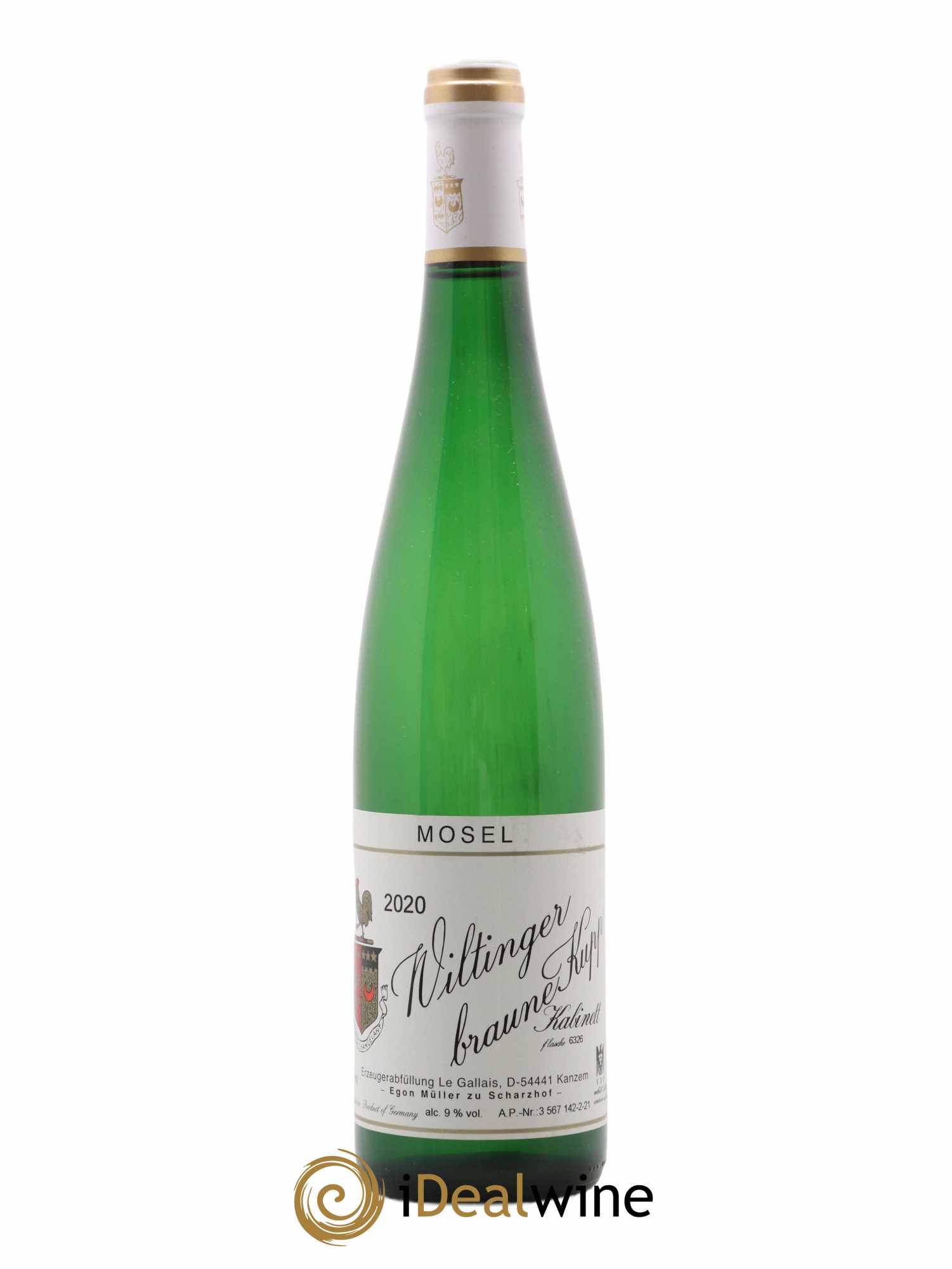 Allemagne Mosel-Saar Wiltinger Braune Kupp Kabinett Egon Muller 2020 - Posten von 1 Flasche - 0