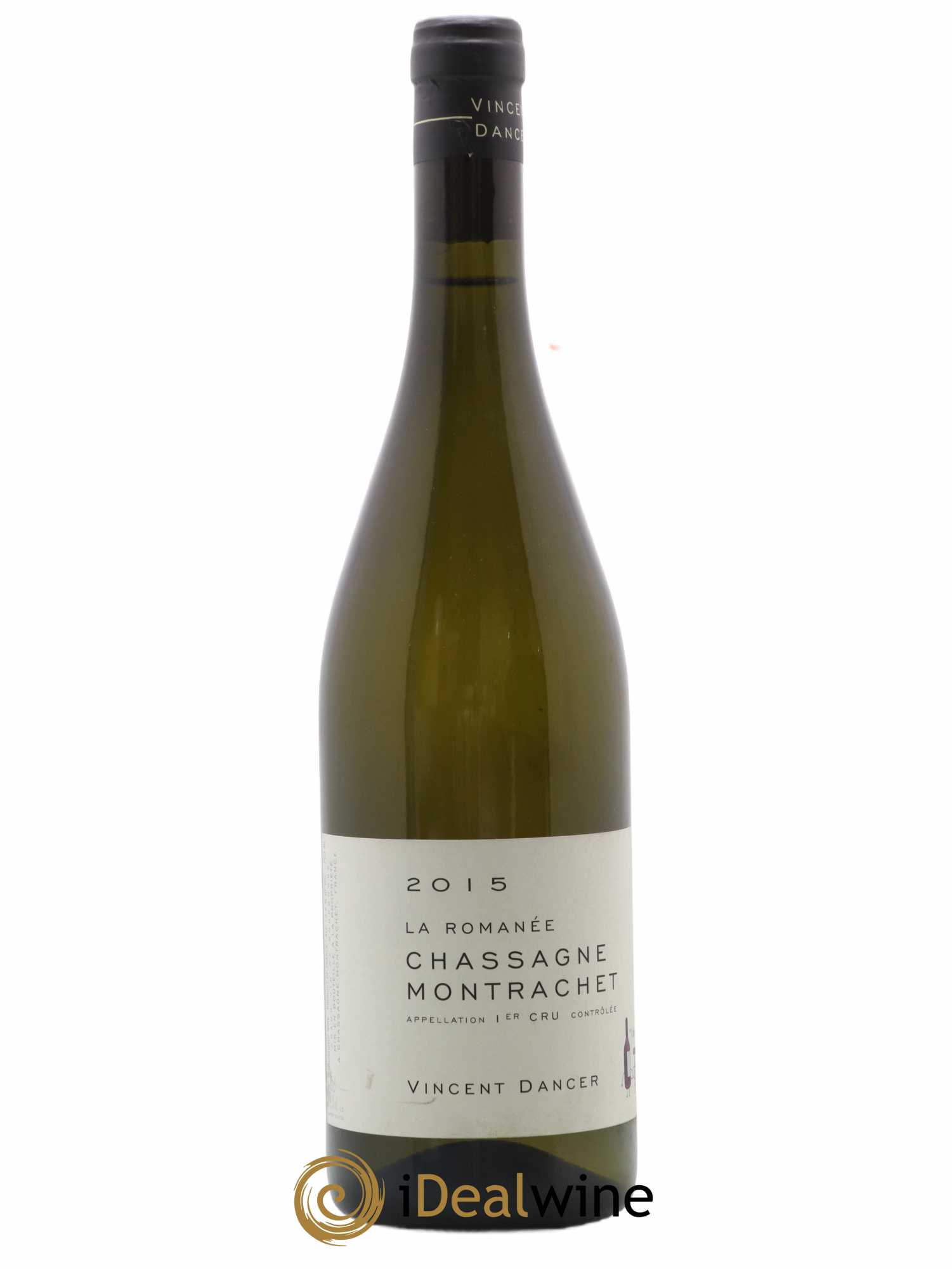 Chassagne-Montrachet 1er Cru La Romanée Vincent Dancer 2015 - Lot de 1 bouteille - 0