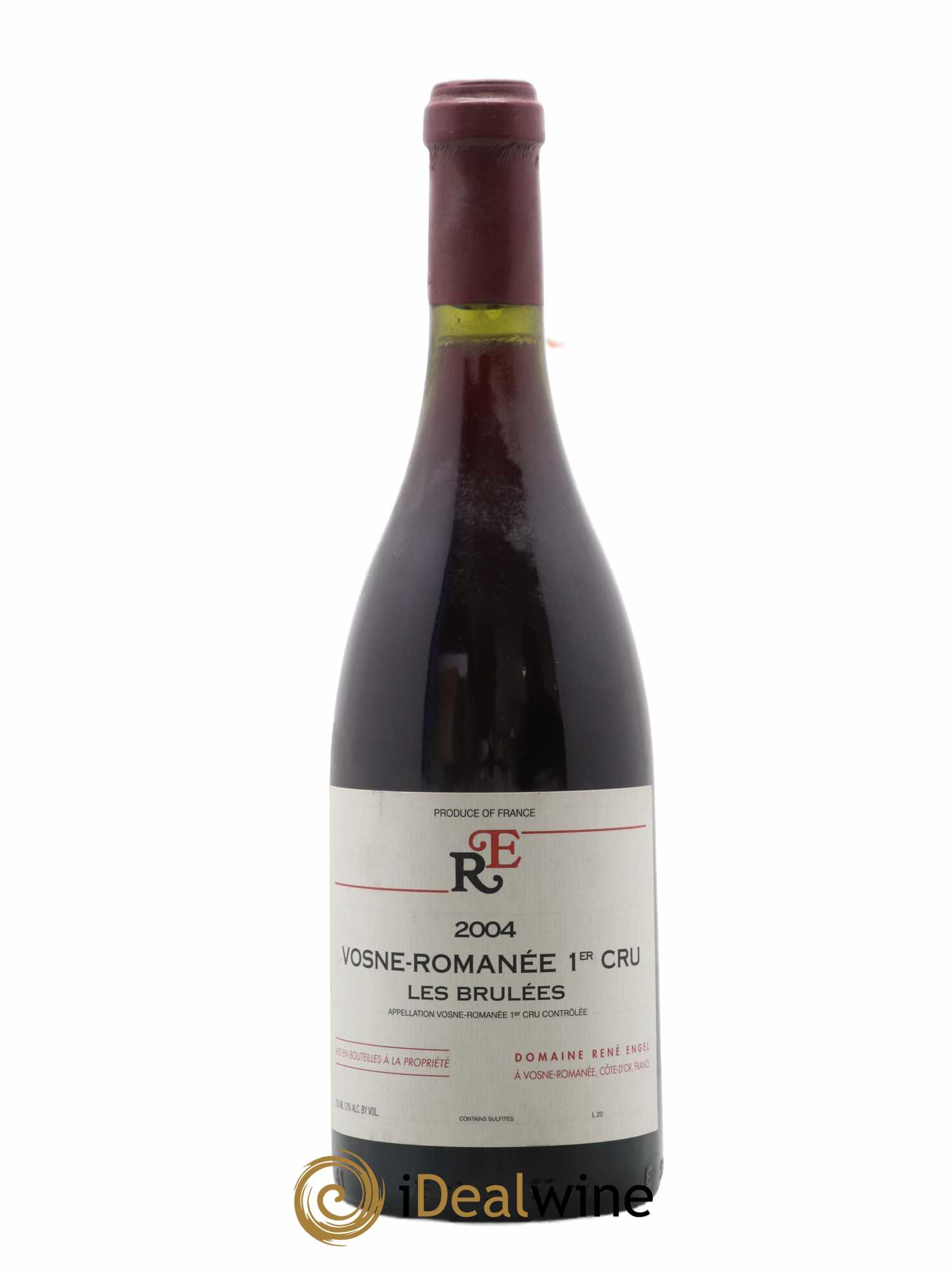 Vosne-Romanée 1er Cru Aux Brûlées Domaine René Engel - Domaine Eugénie 2004 - Lot de 1 bouteille - 0