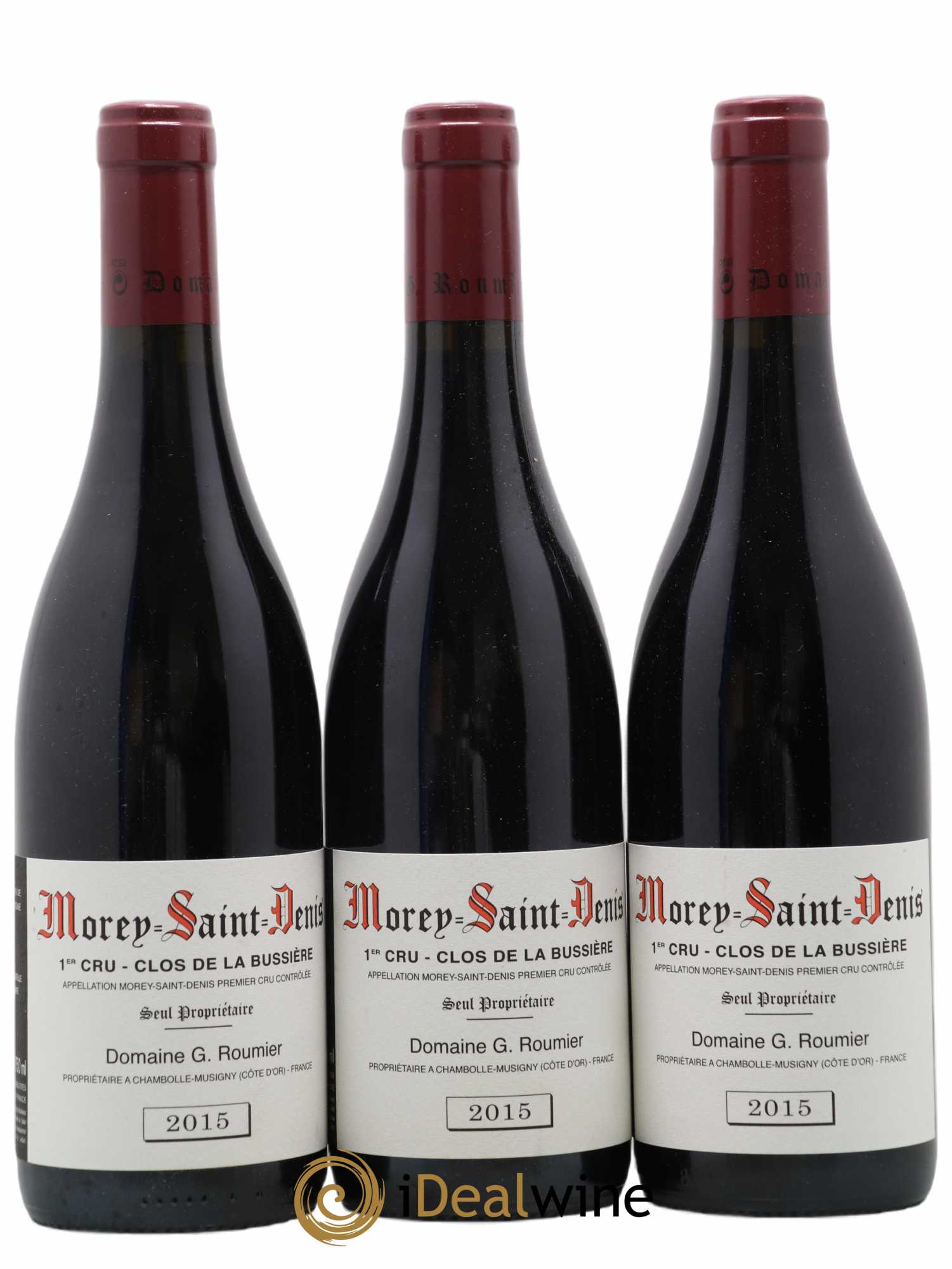 Morey Saint-Denis 1er Cru Clos de la Bussière Georges Roumier (Domaine) 2015 - Lot of 3 bottles - 0