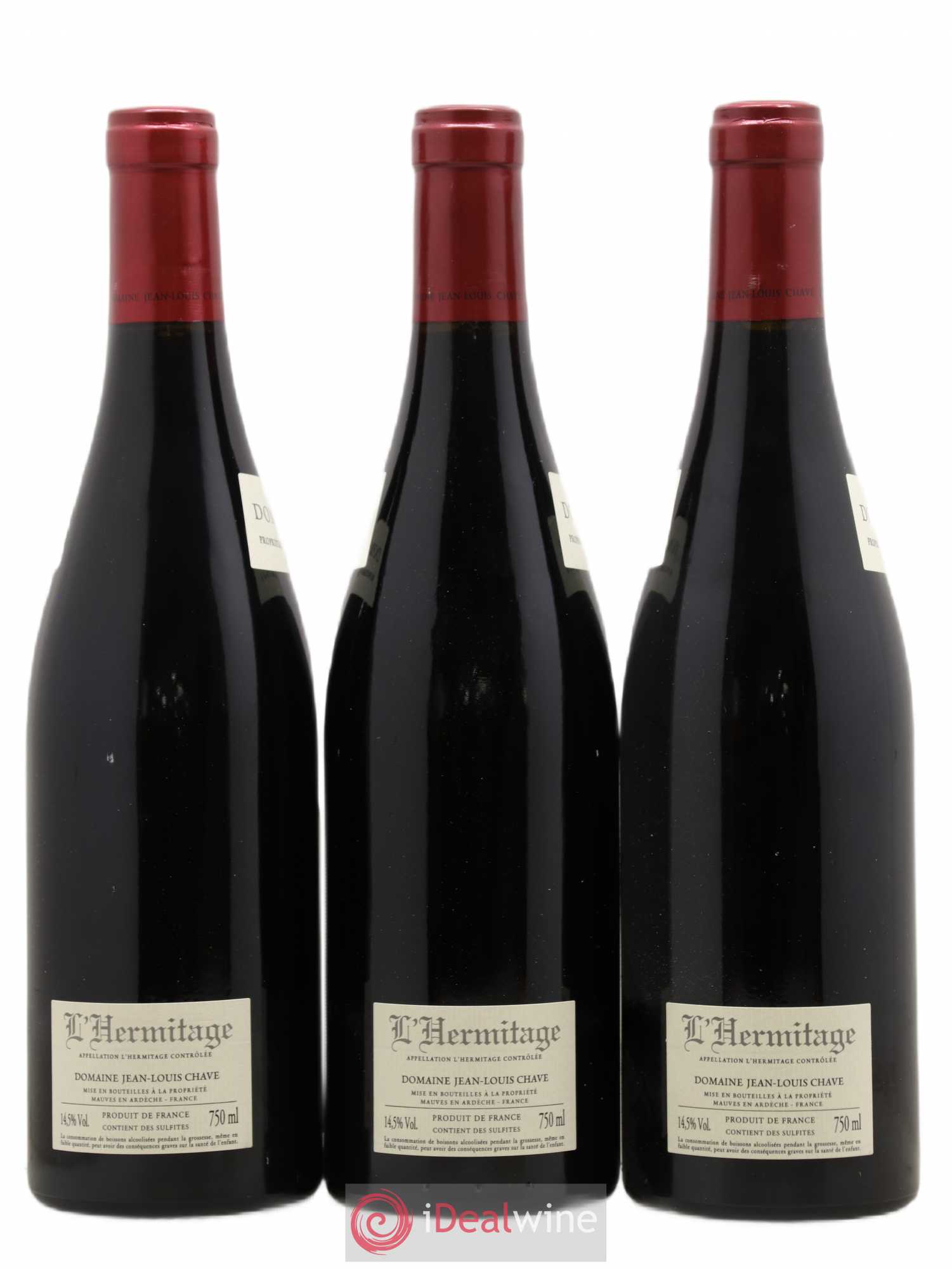 Hermitage Jean-Louis Chave 2011 - Lot de 3 bouteilles - 1