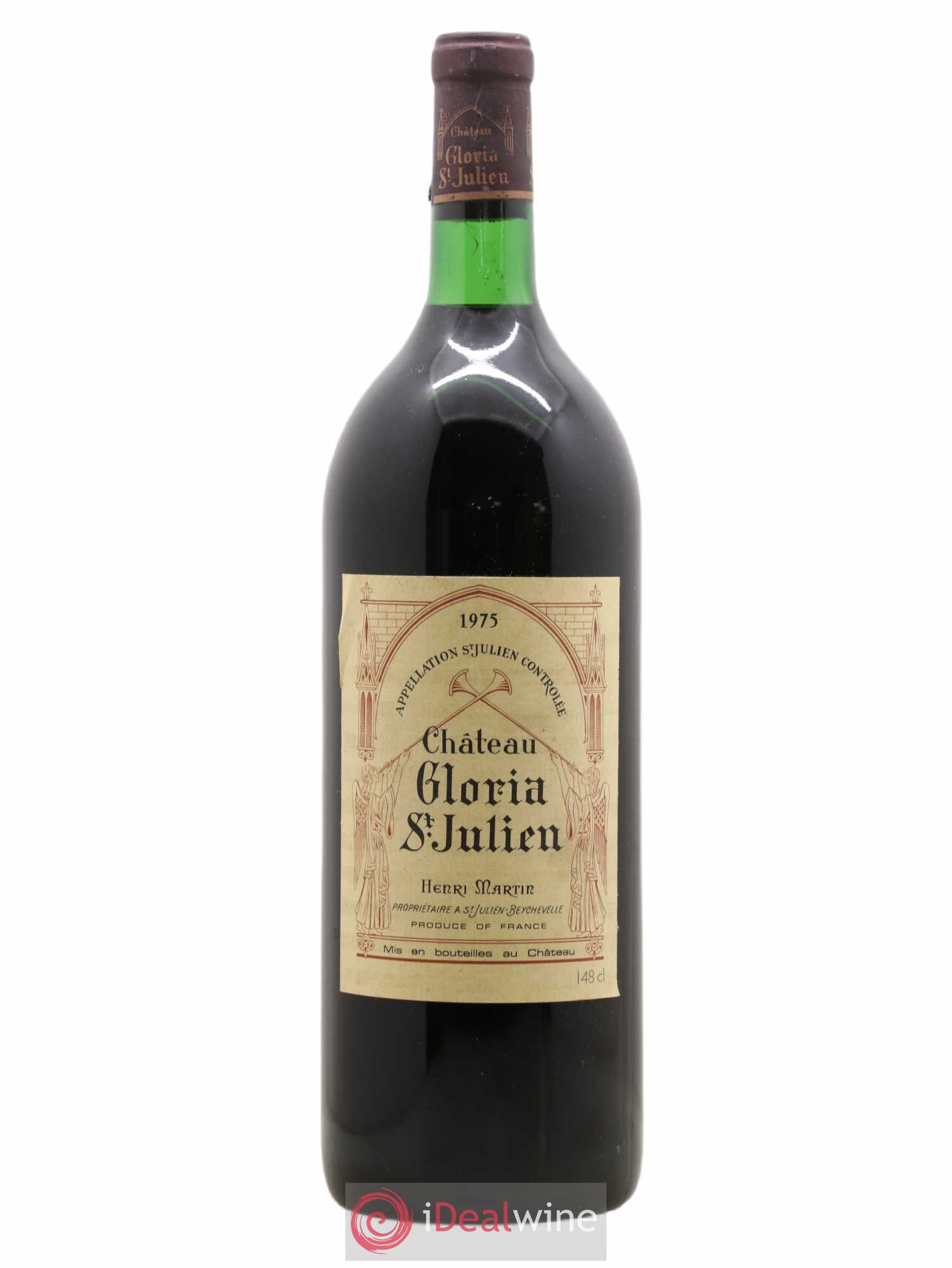 Château Gloria 1975 - Lot de 1 magnum - 0