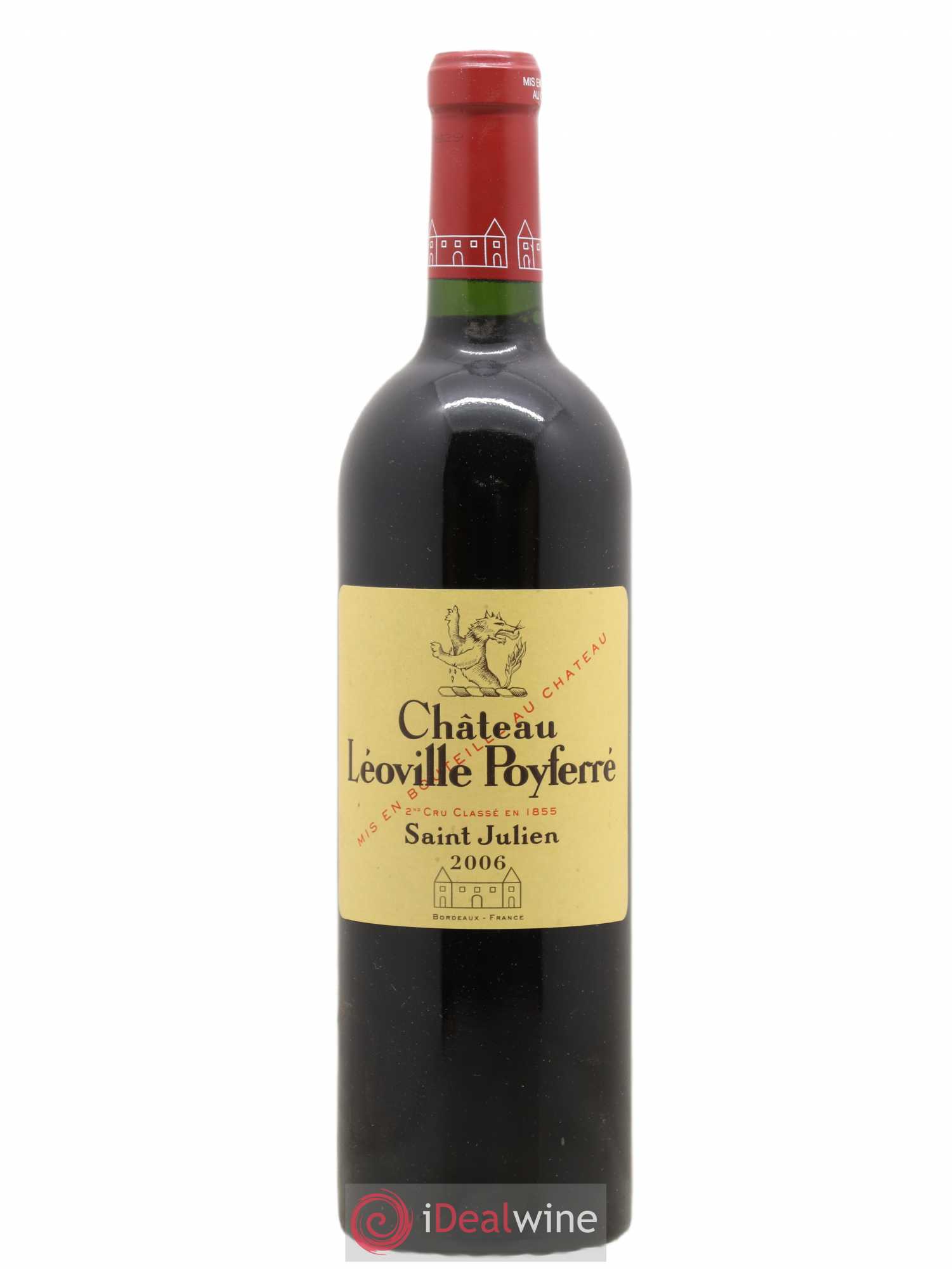 Château Léoville Poyferré 2ème Grand Cru Classé 2006 - Lot de 1 bouteille - 0