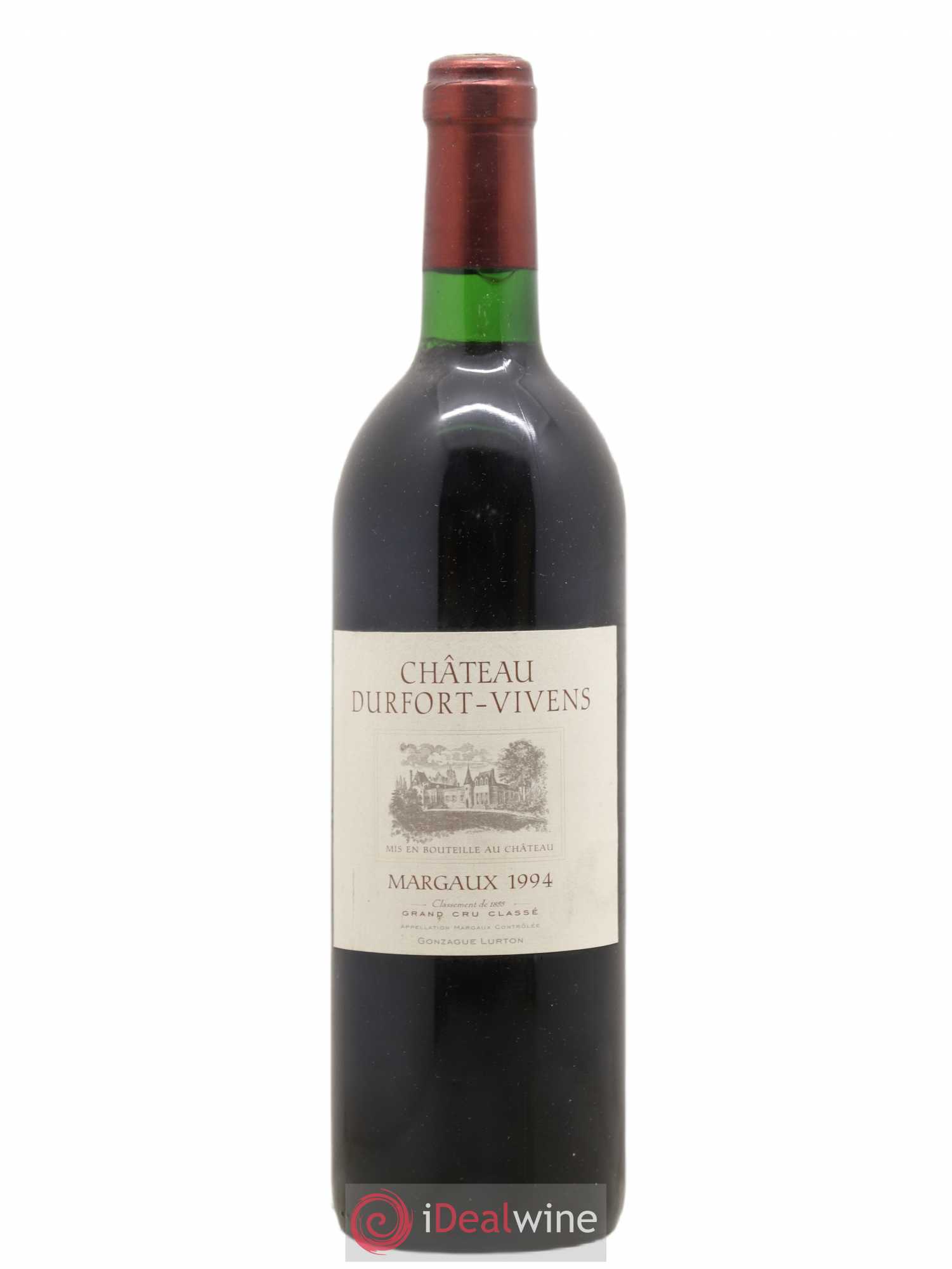 Château Durfort Vivens 2ème Grand Cru Classé 1994 - Lot de 1 bouteille - 0