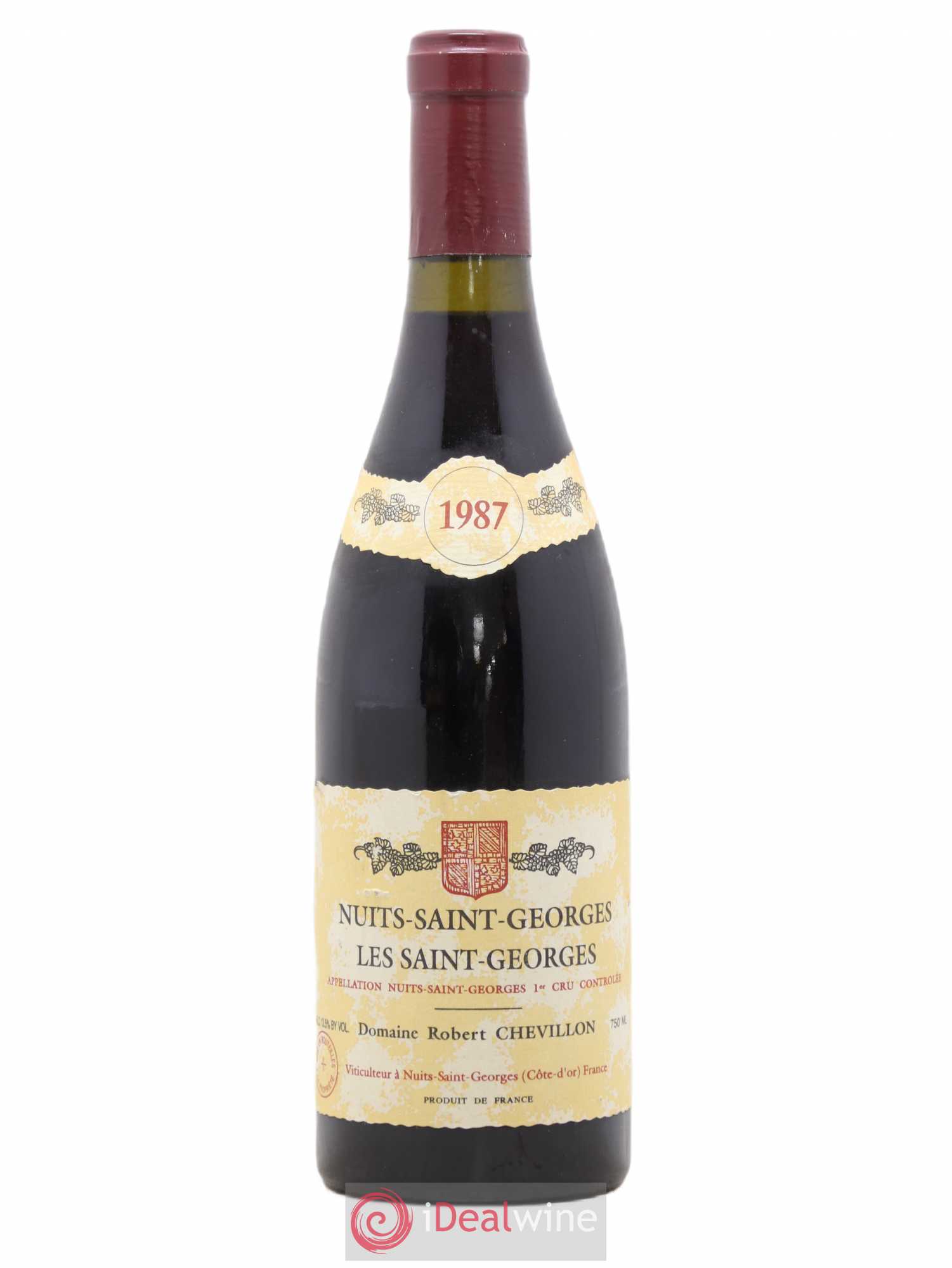 Nuits-Saint-Georges 1er Cru Les Saint Georges Robert Chevillon 1987 - Lot de 1 bouteille - 0