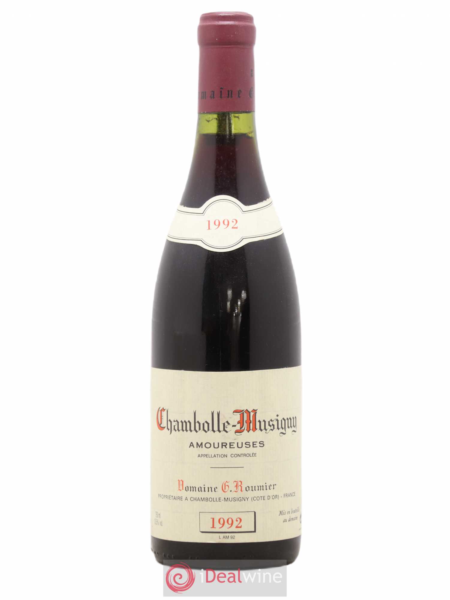 Chambolle-Musigny 1er Cru Les Amoureuses Georges Roumier (Domaine) 1992 - Lot de 1 bouteille - 0