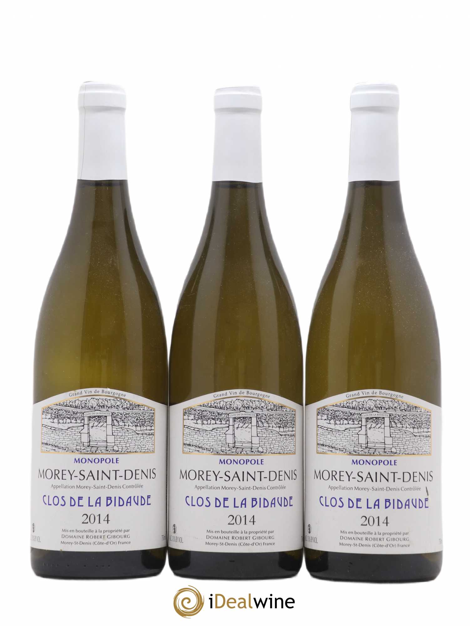 Morey-Saint-Denis Clos De La Bidaude Gibourg 2014 - Posten von 3 Flaschen - 0