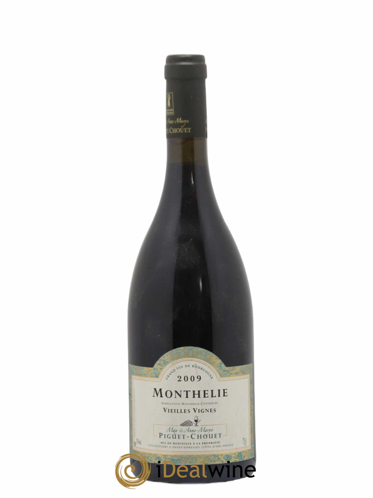 Monthélie Vieilles vignes Domaine Piguet-Chouet 2009 - Posten von 1 Flasche - 0
