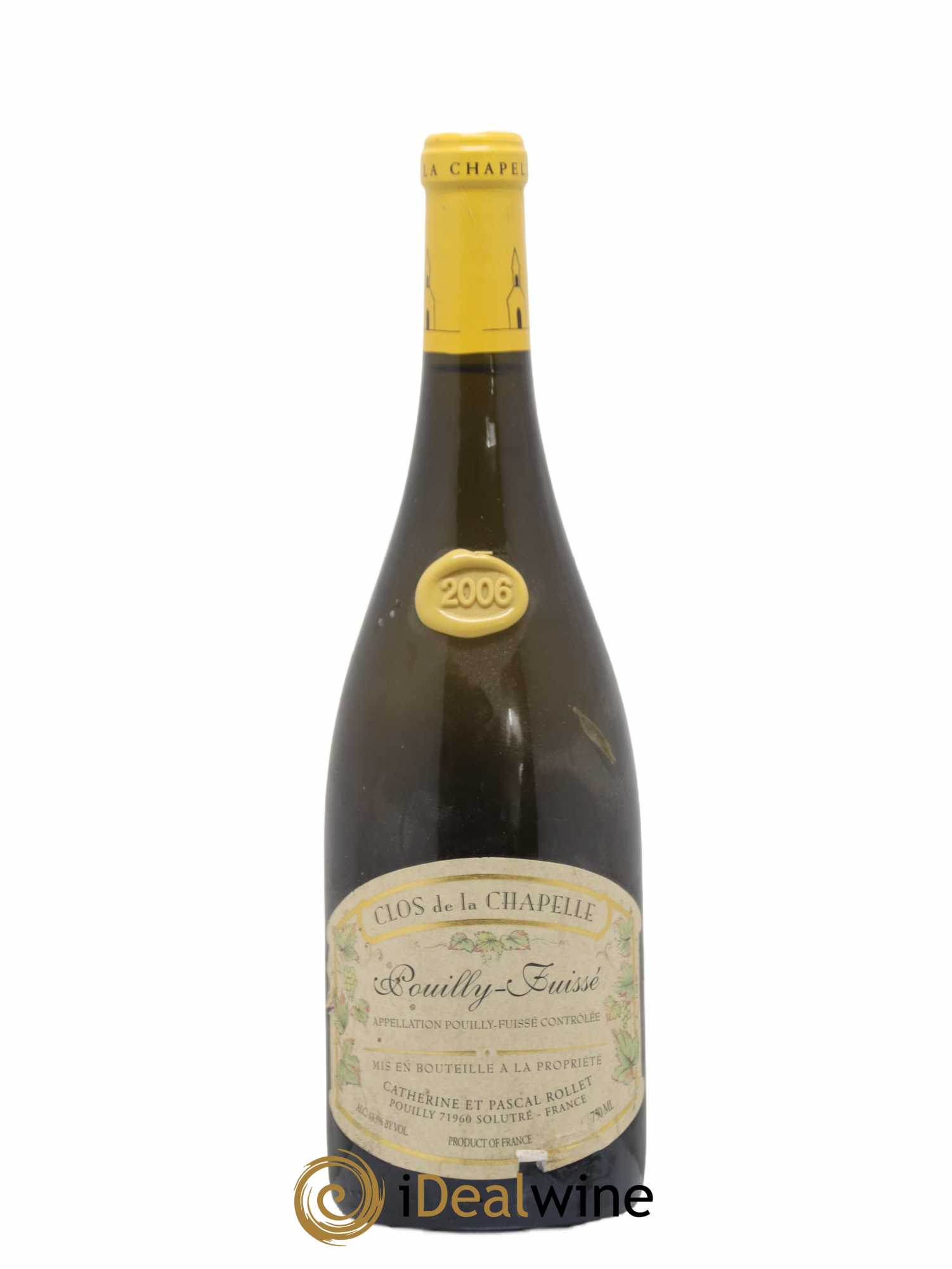 Pouilly-Fuissé Clos La Chapelle Domaine de la Chapelle (sans prix de réserve) 2006 - Posten von 1 Flasche - 0