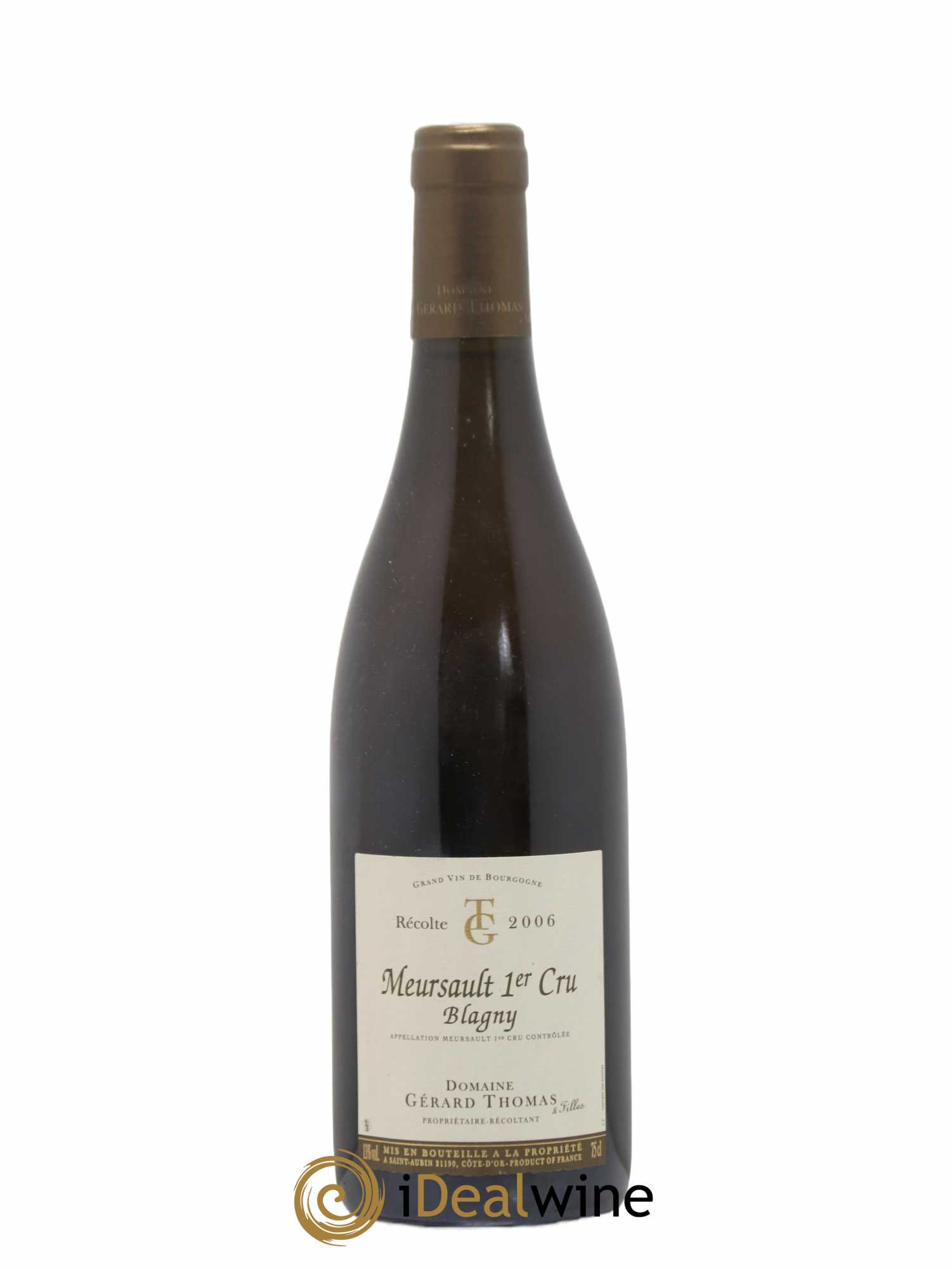 Meursault 1er Cru Blagny Domaine Gérard Thomas 2006 - Posten von 1 Flasche - 0