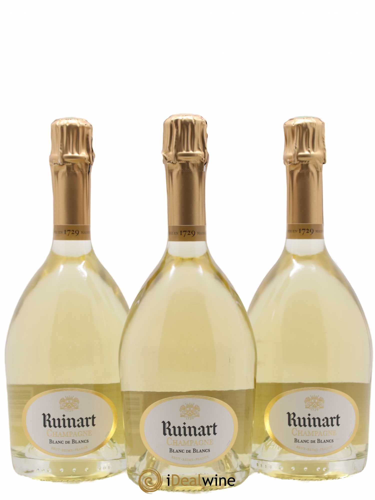 Blanc de Blancs Brut Ruinart - Lot de 3 bouteilles - 0