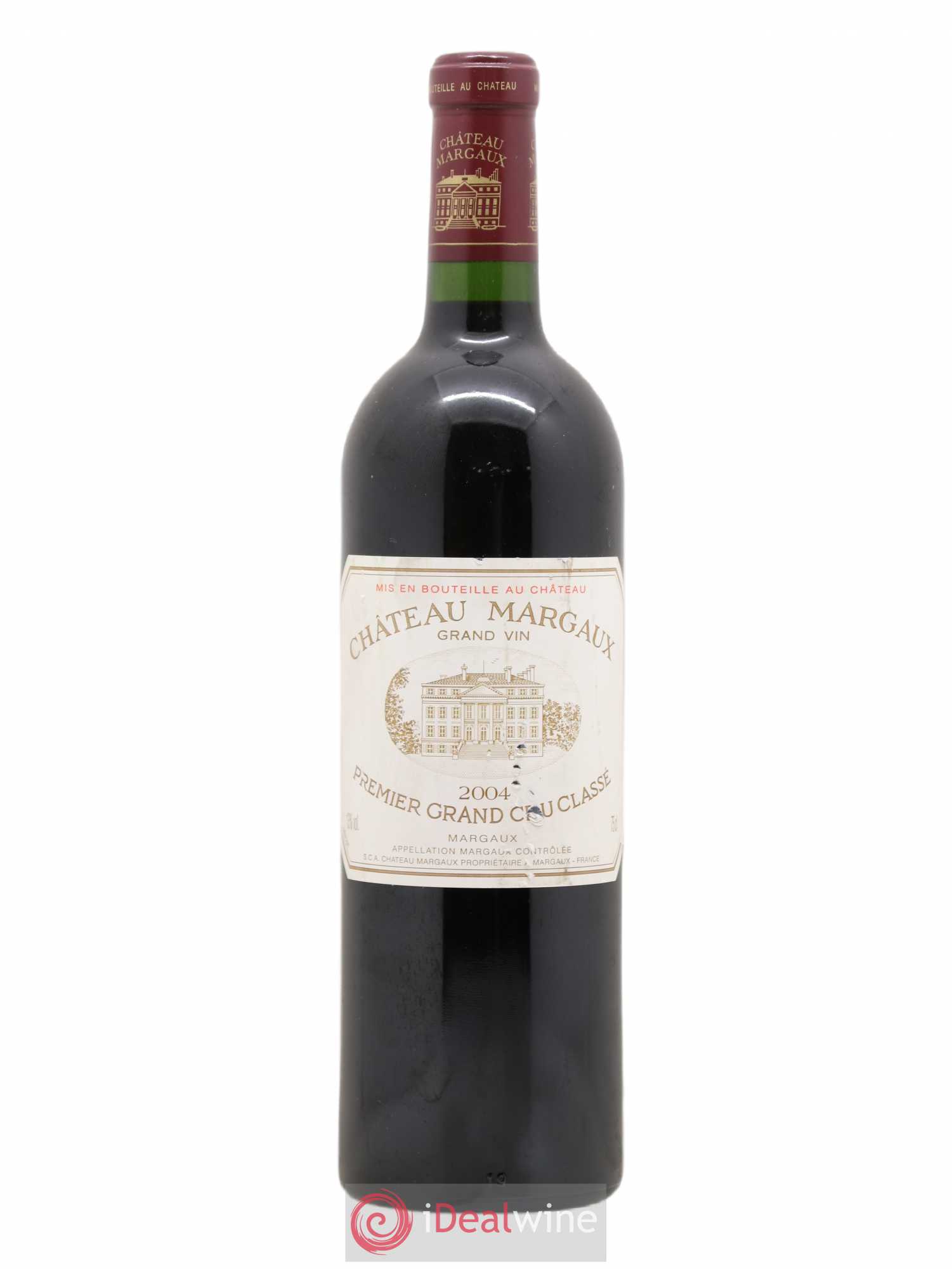 Château Margaux 1er Grand Cru Classé 2004 - Lot de 1 bouteille - 0