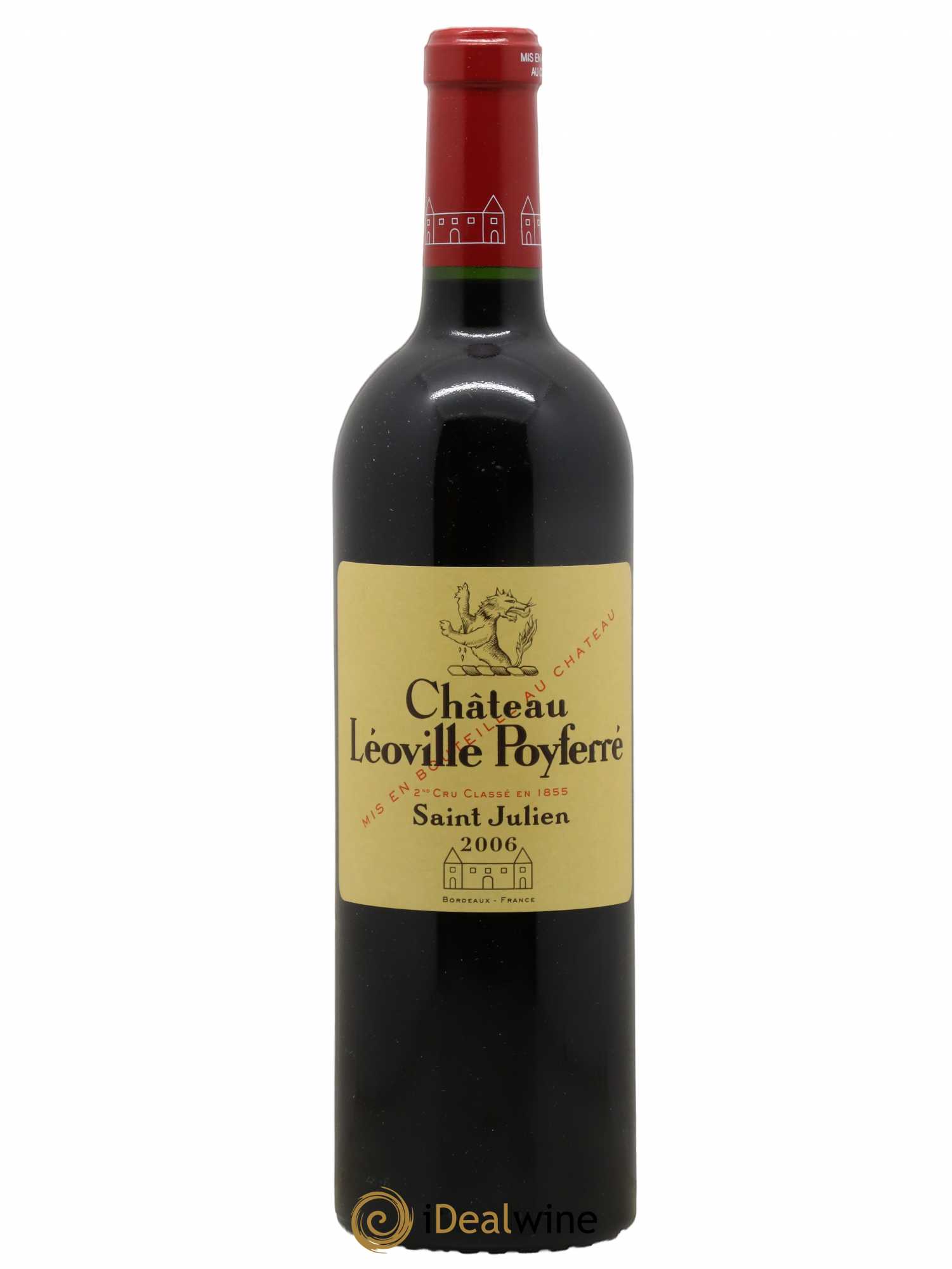 Château Léoville Poyferré 2ème Grand Cru Classé 2006 - Lot de 1 bouteille - 0