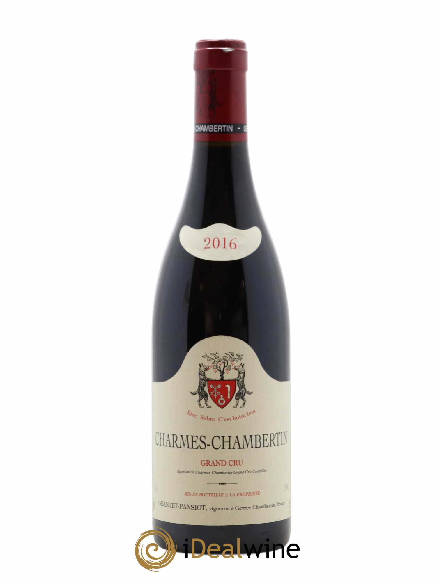 Charmes-Chambertin Grand Cru Geantet-Pansiot 2016 - Lot de 1 bouteille - 0