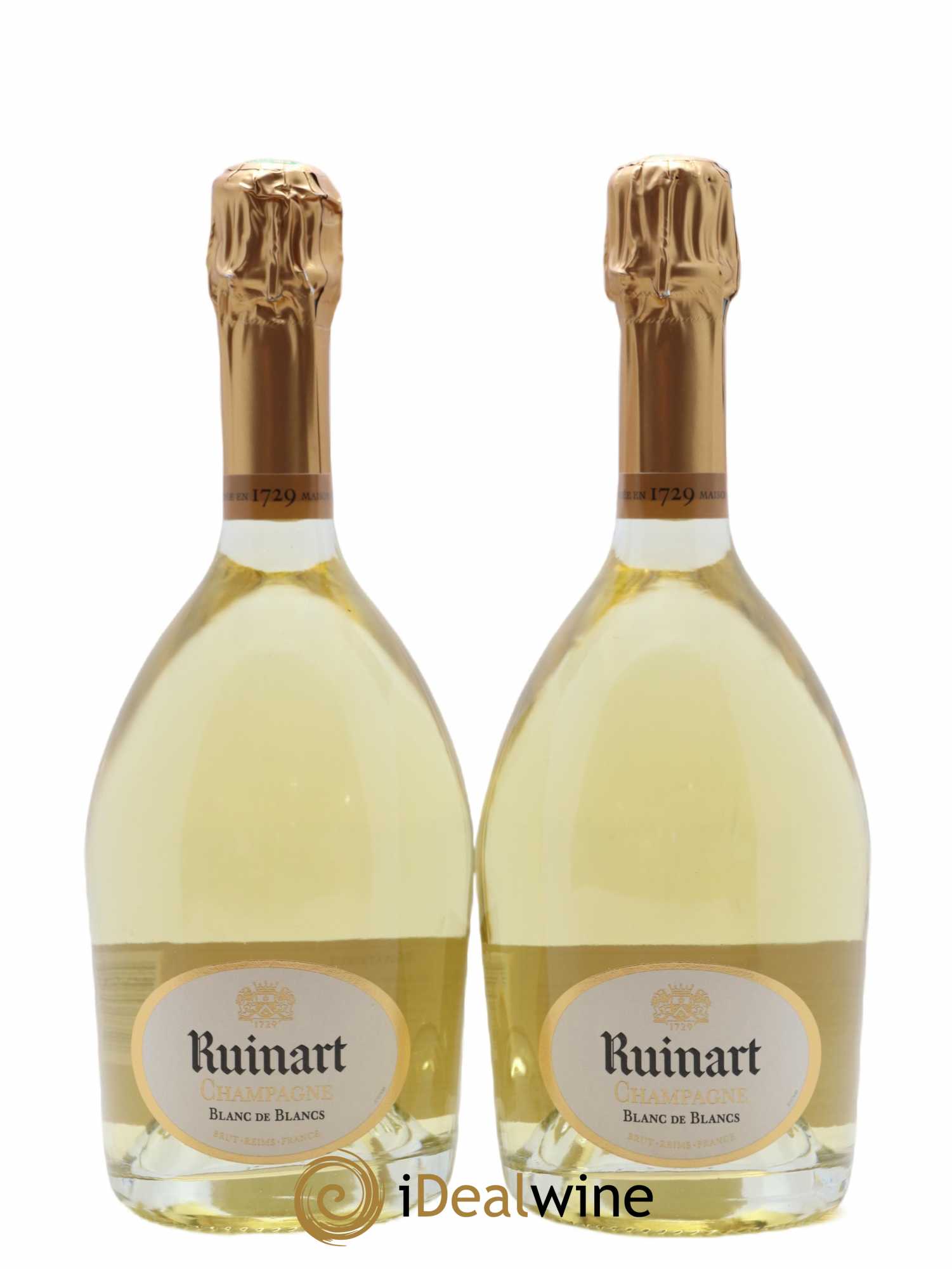 Blanc de Blancs Brut Ruinart - Lot de 2 bouteilles - 0