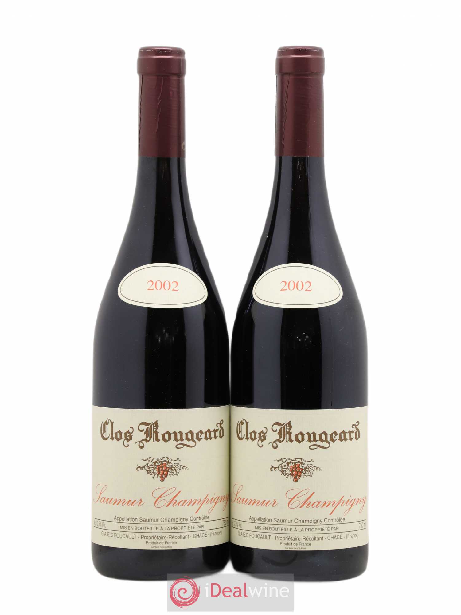 Saumur-Champigny Clos Rougeard 2002 - Posten von 2 Flaschen - 0