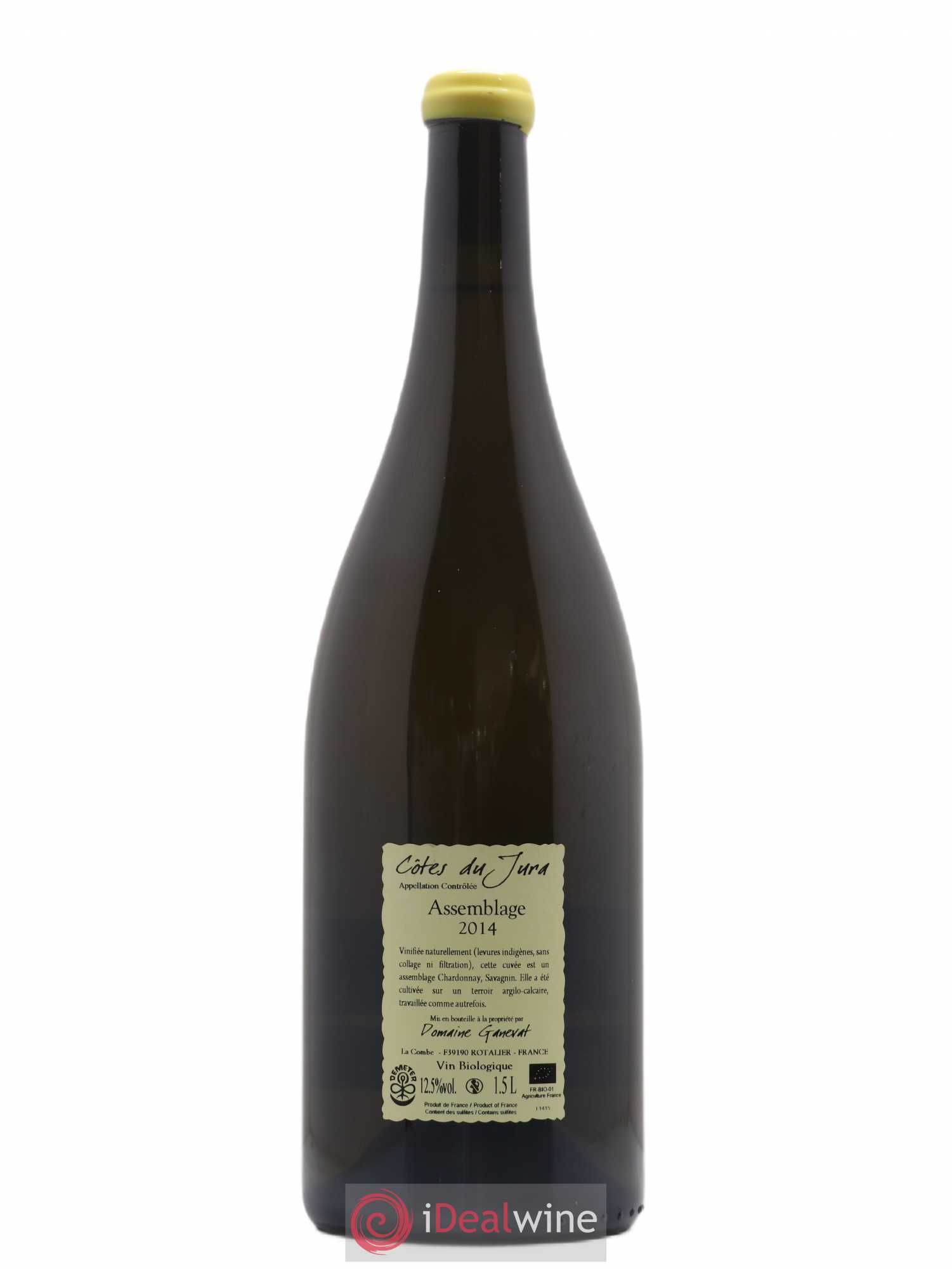 Côtes du Jura Cuvée Orégane Jean-François Ganevat (Domaine) 2014 - Lot de 1 magnum - 1