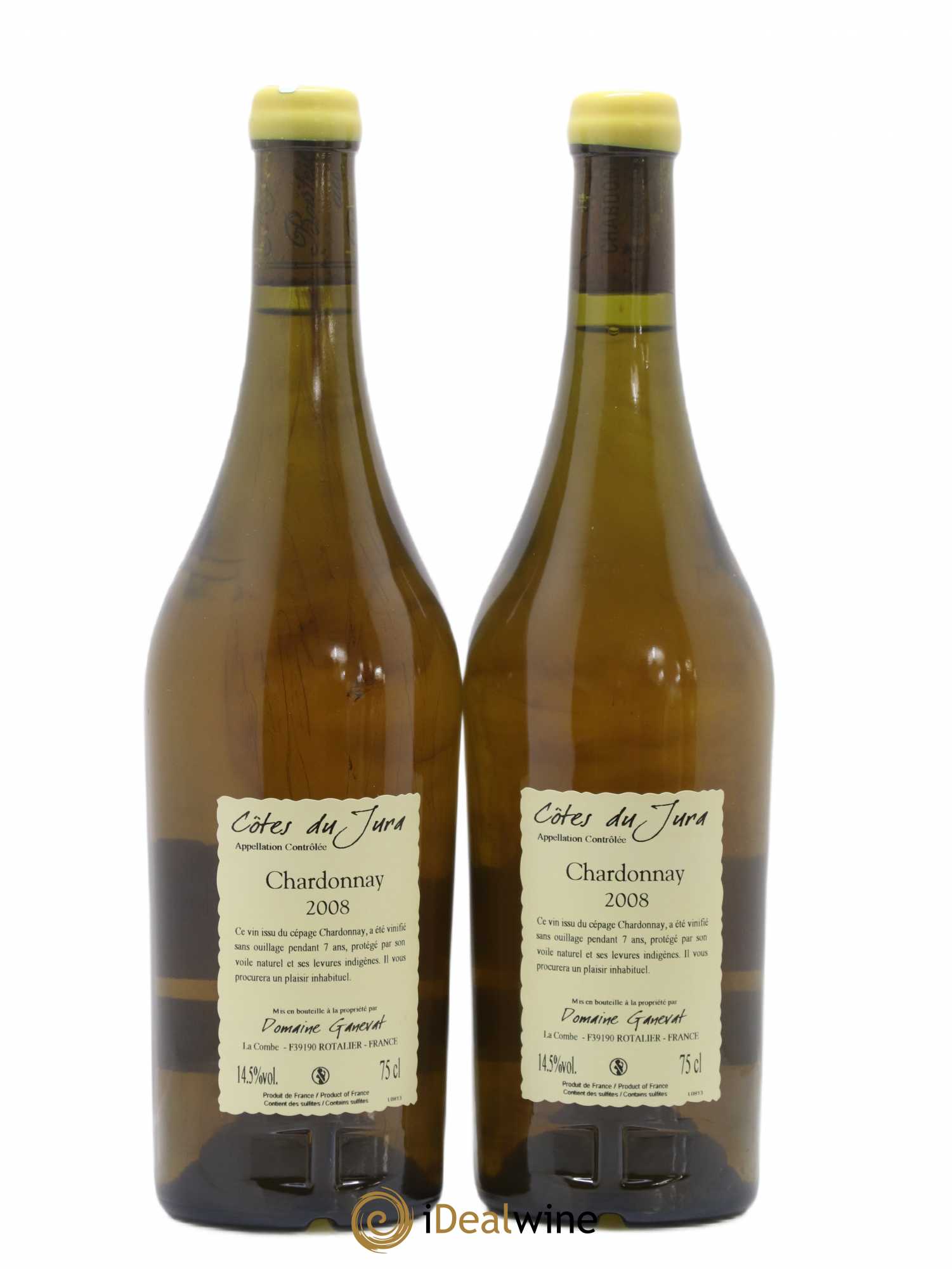 Côtes du Jura Cuvée du Pépé Jean-François Ganevat (Domaine) 2008 - Lot de 2 bouteilles - 1