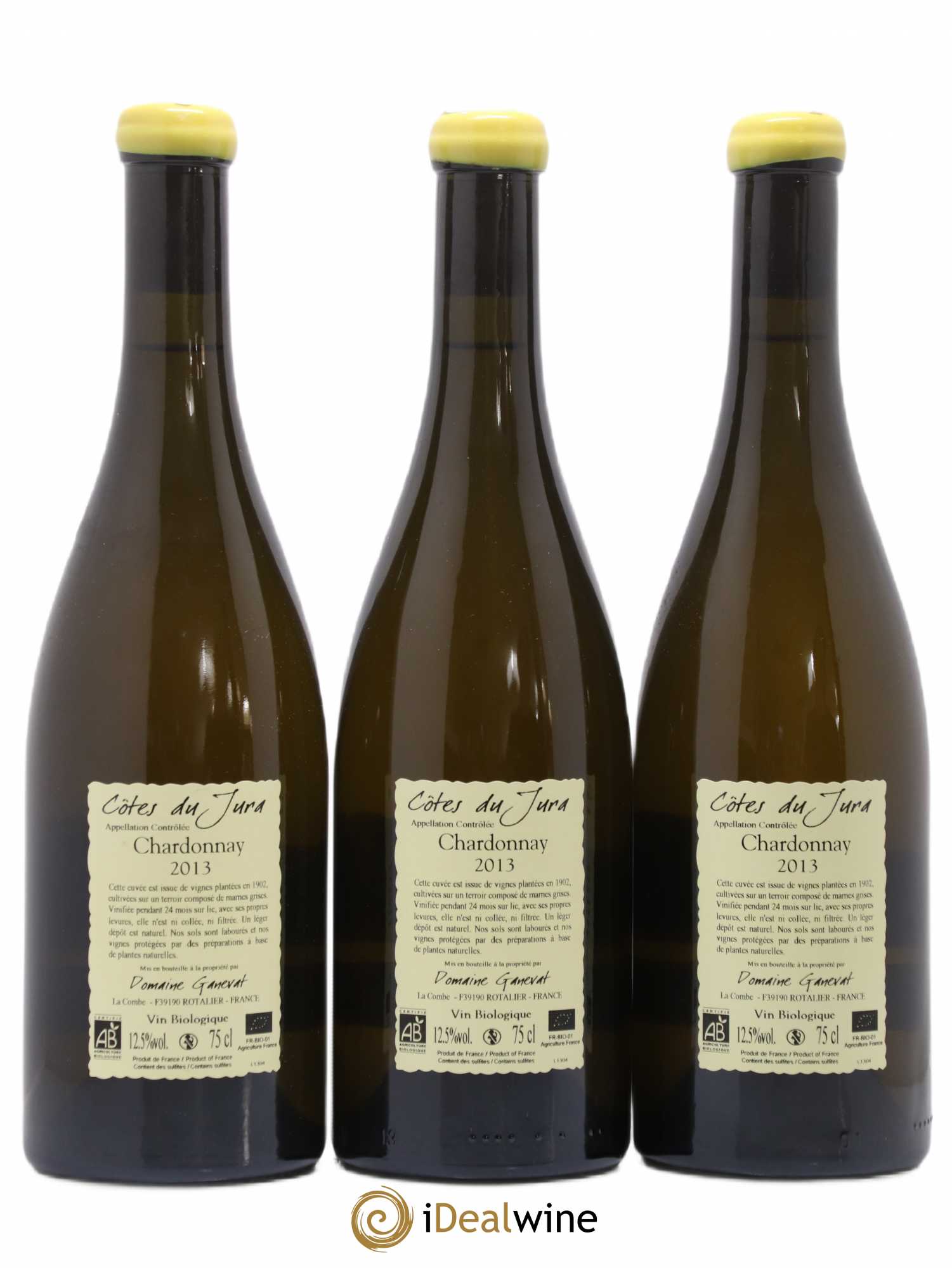 Côtes du Jura Les Chalasses Vieilles Vignes Jean-François Ganevat (Domaine) 2013 - Lot de 3 bouteilles - 1