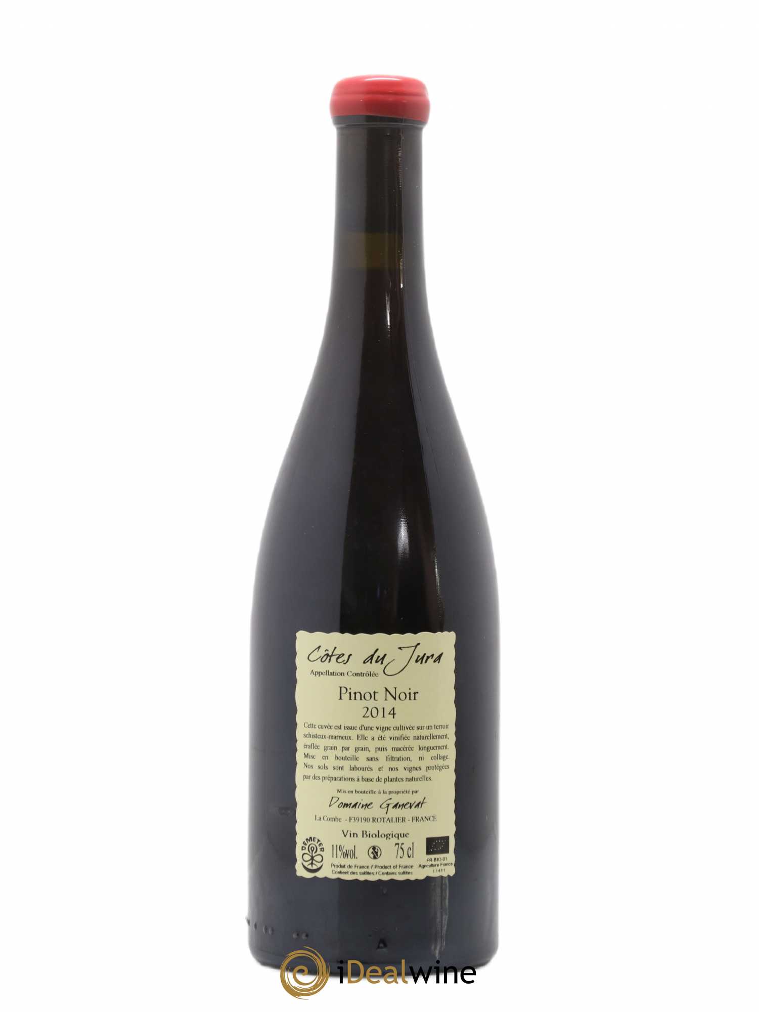 Côtes du Jura Julien En Billat Jean-François Ganevat (Domaine) 2014 - Lot de 1 bouteille - 1