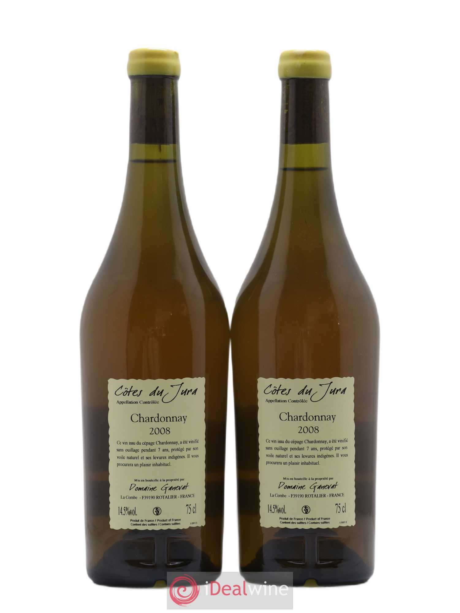 Côtes du Jura Cuvée du Pépé Jean-François Ganevat (Domaine) 2008 - Lot de 2 bouteilles - 1