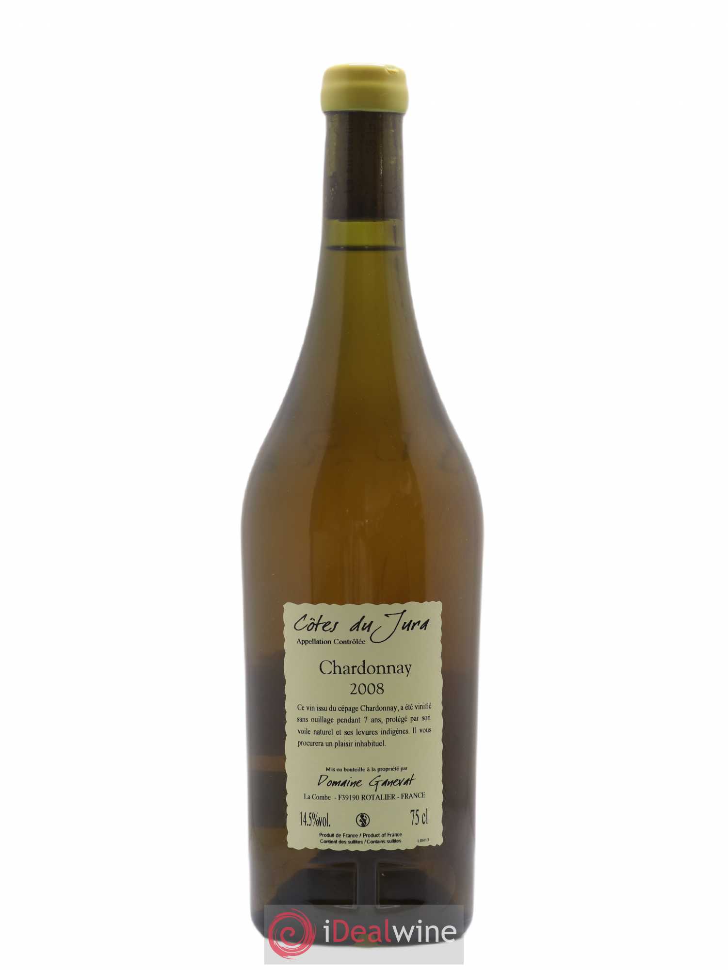 Côtes du Jura Cuvée du Pépé Jean-François Ganevat (Domaine) 2008 - Lot de 1 bouteille - 1