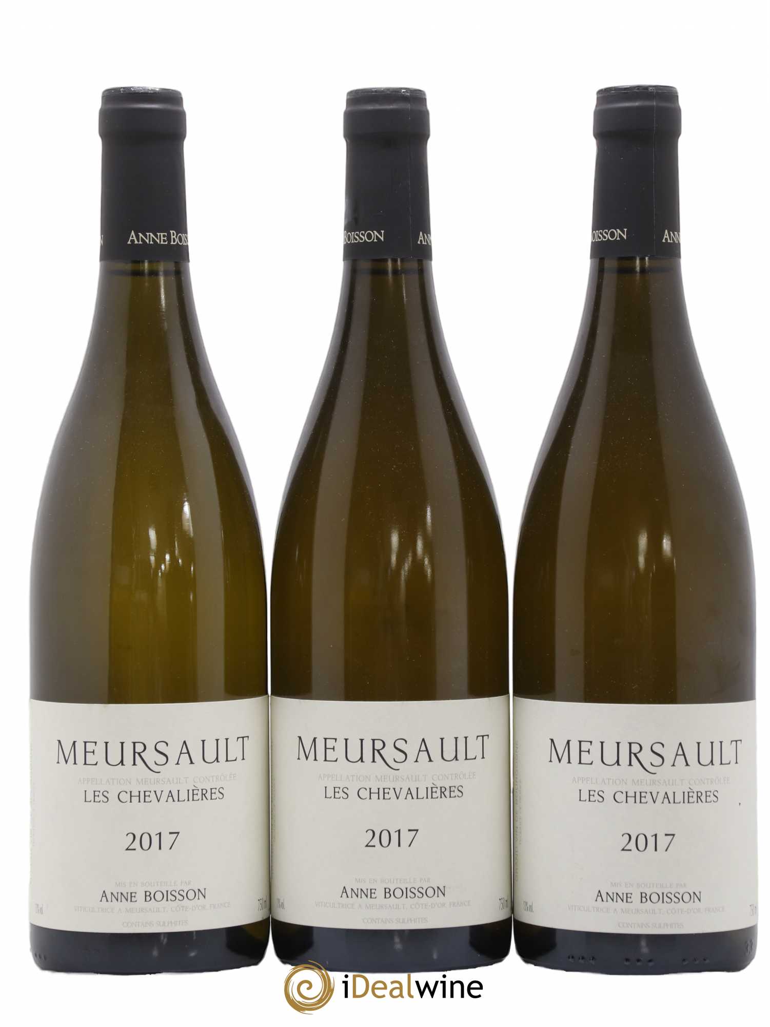 Meursault Les Chevalières Anne Boisson 2017 - Lot de 3 bouteilles - 0