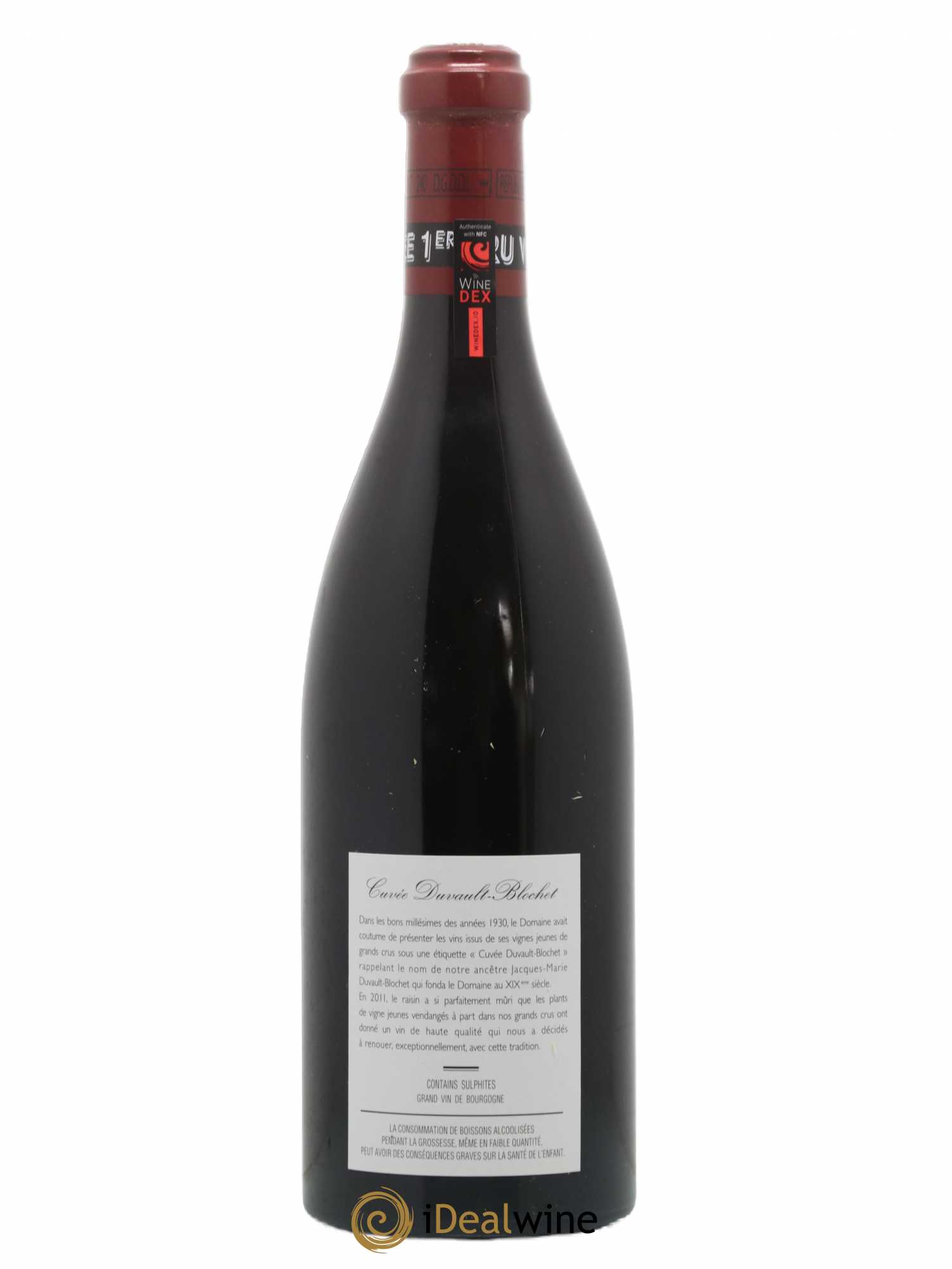 Vosne-Romanée 1er Cru Cuvée Duvault Blochet Domaine de la Romanée-Conti 2011 - Lot de 1 bouteille - 1